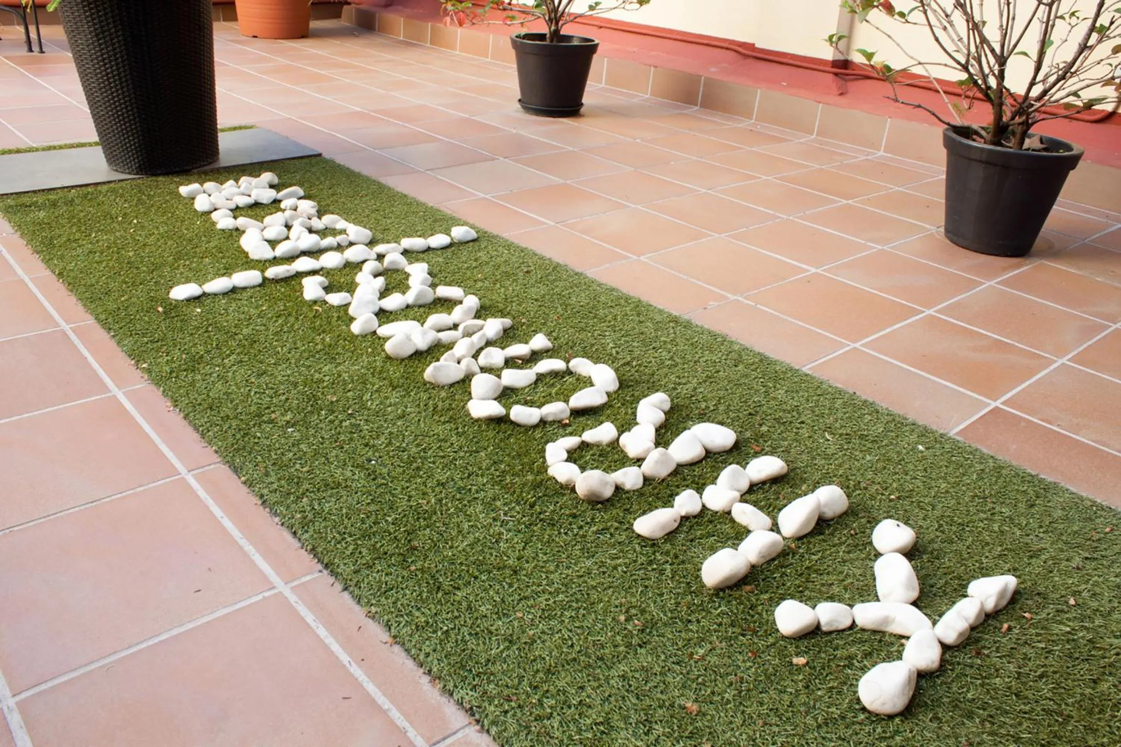 Decorative detail in Hostal Boutique Khronos