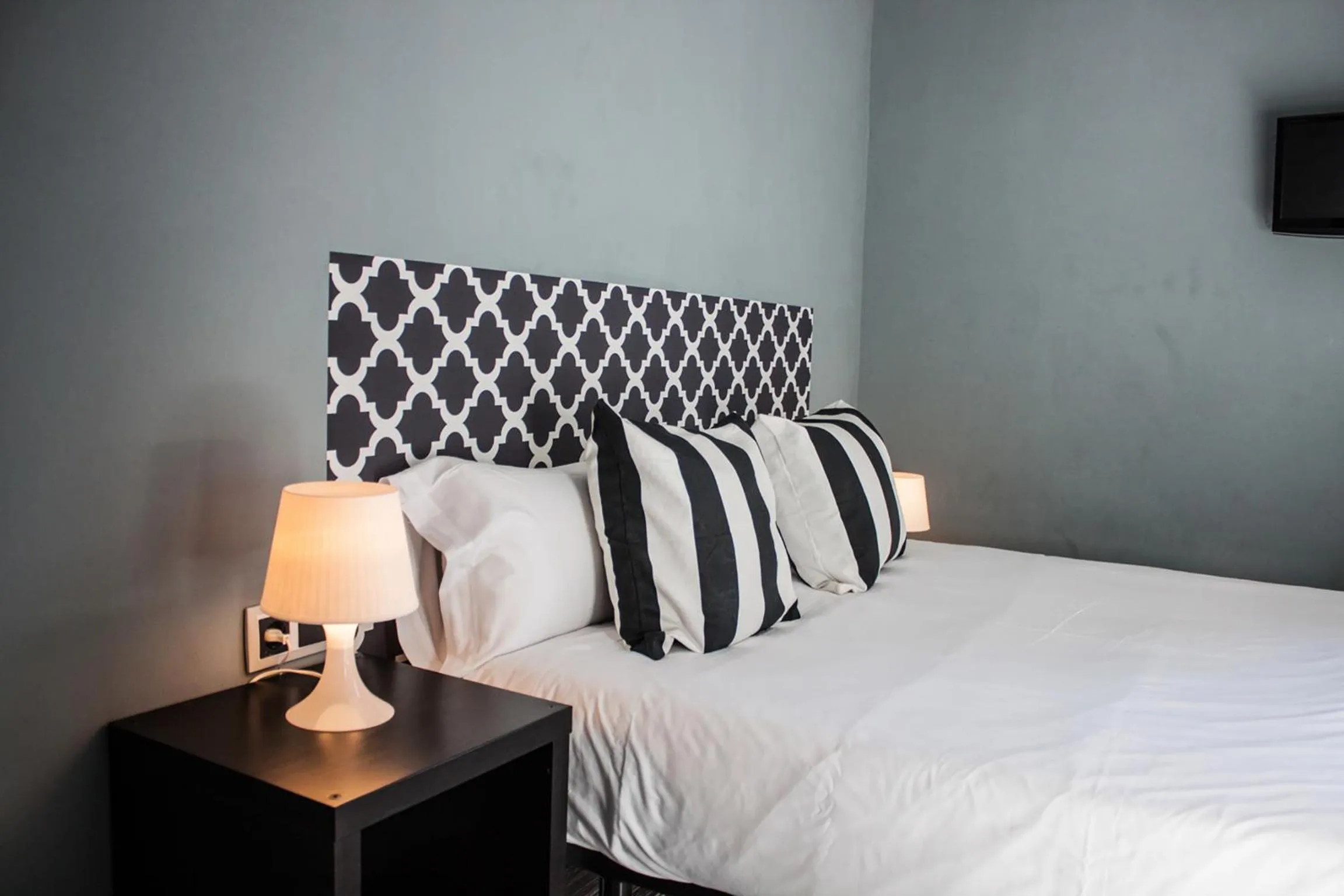 Decorative detail, Bed in Hostal Boutique Khronos