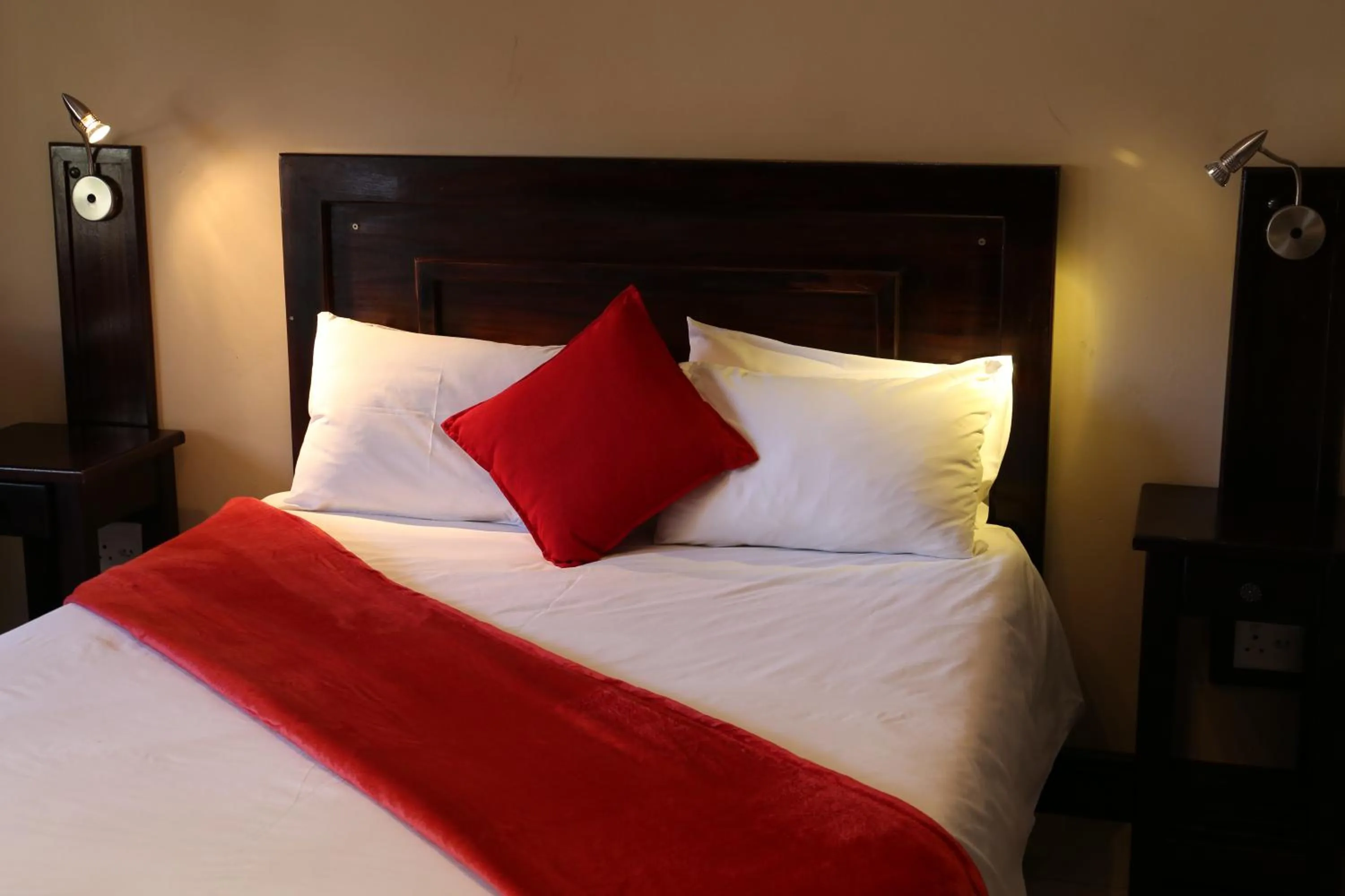 Decorative detail, Bed in Klein Windhoek Guesthouse