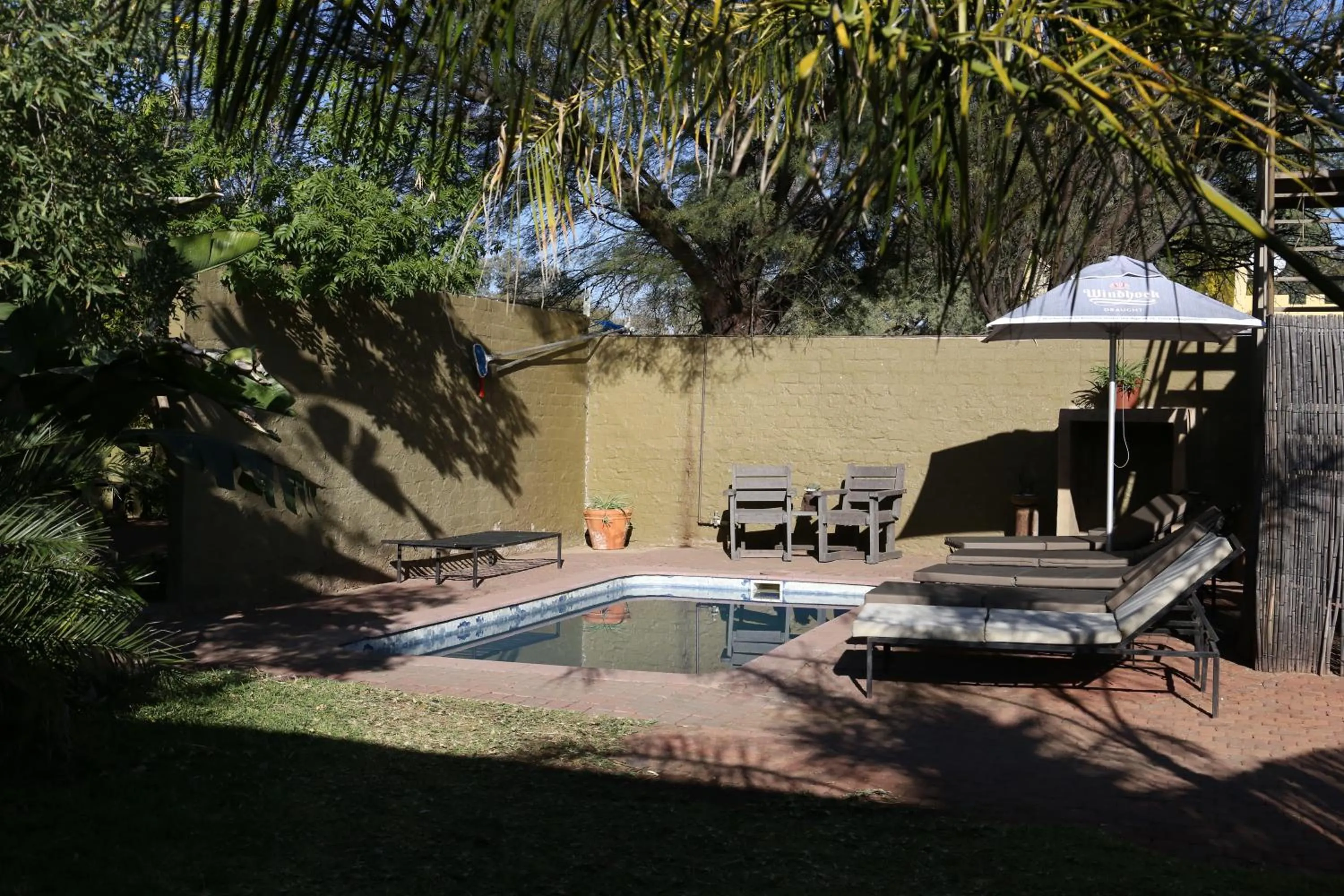 Swimming pool in Klein Windhoek Guesthouse
