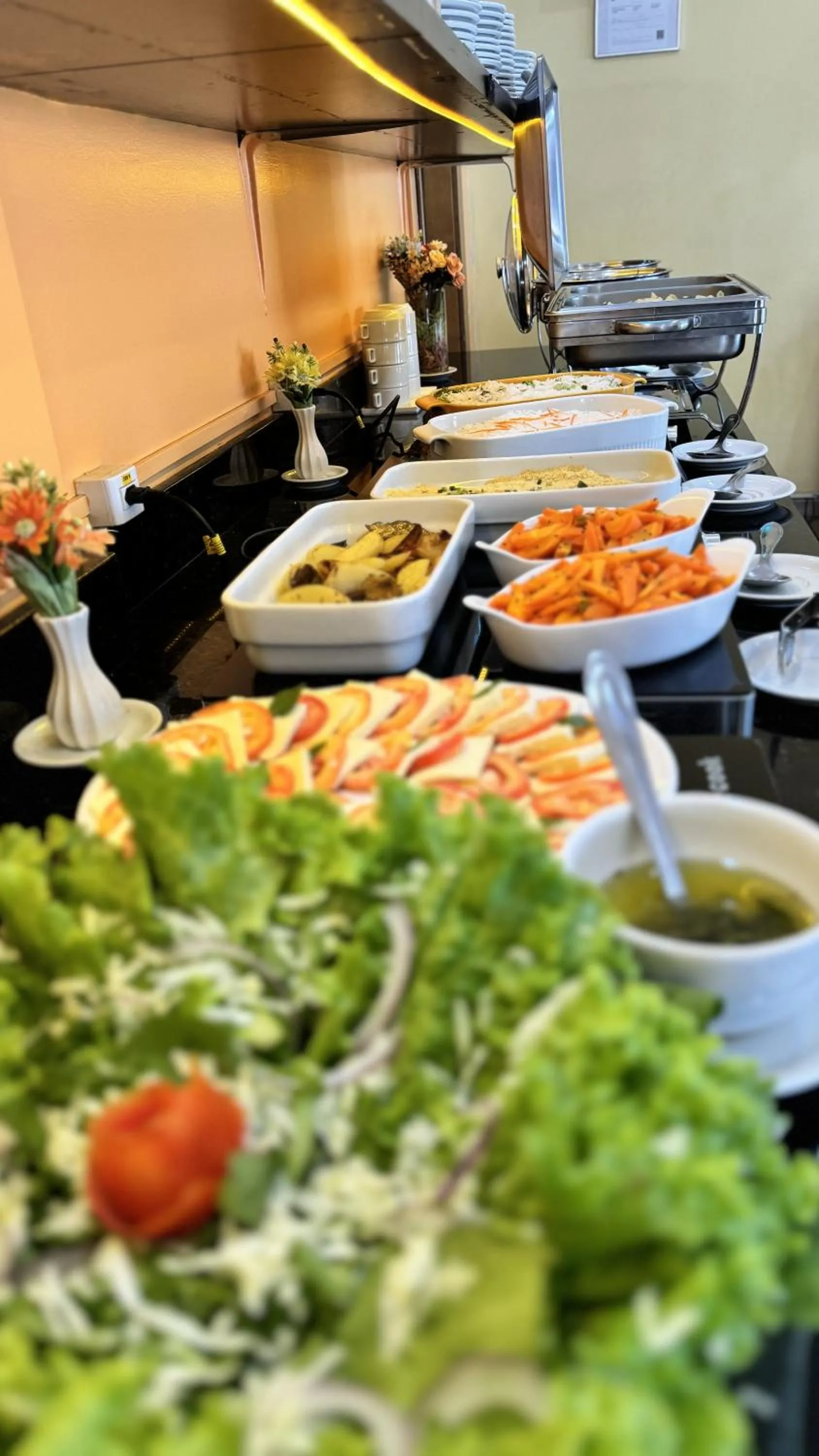 Food and drinks in Sleep Inn Manaus