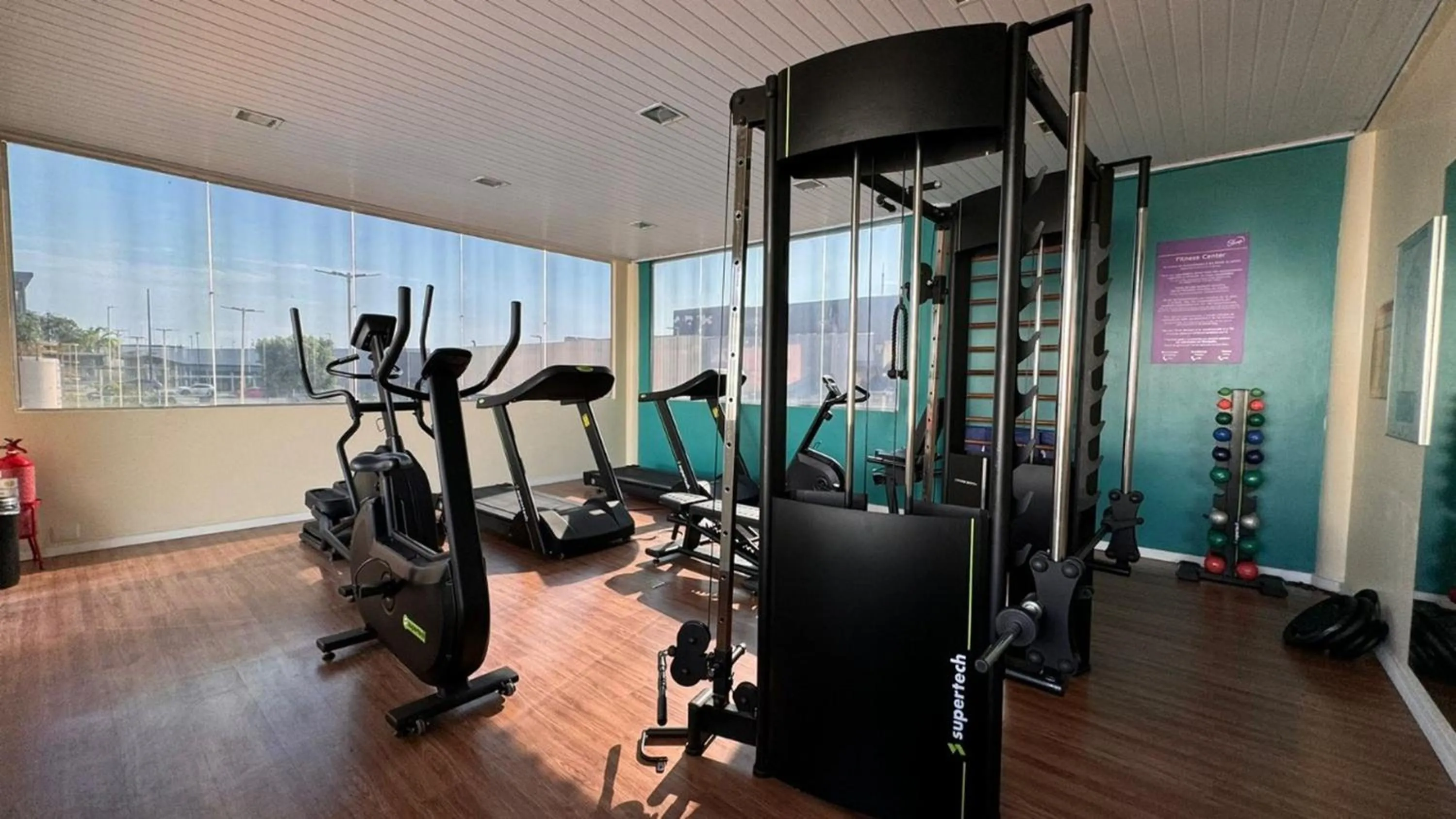 Fitness centre/facilities in Sleep Inn Manaus