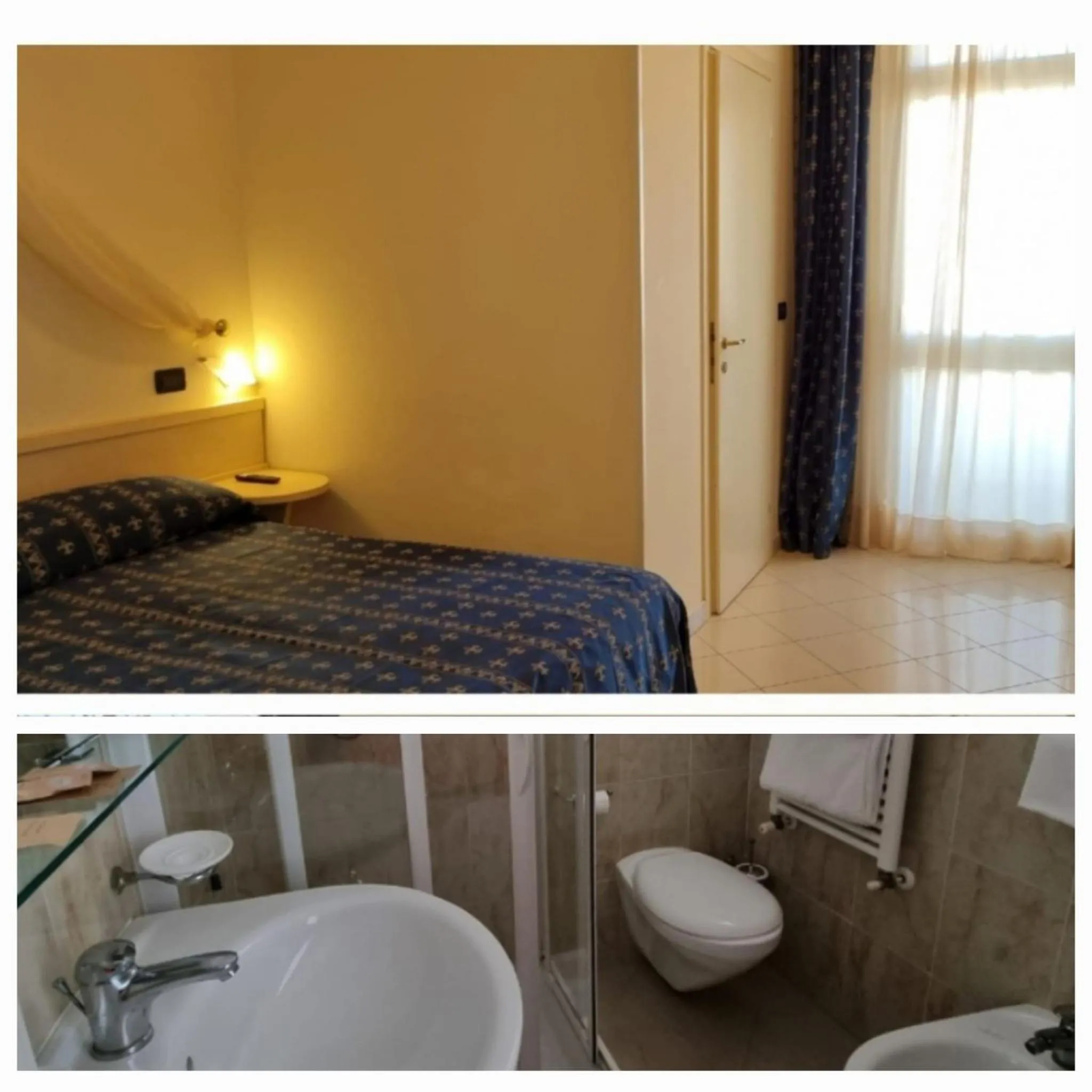 Bed in Hotel Azzurra