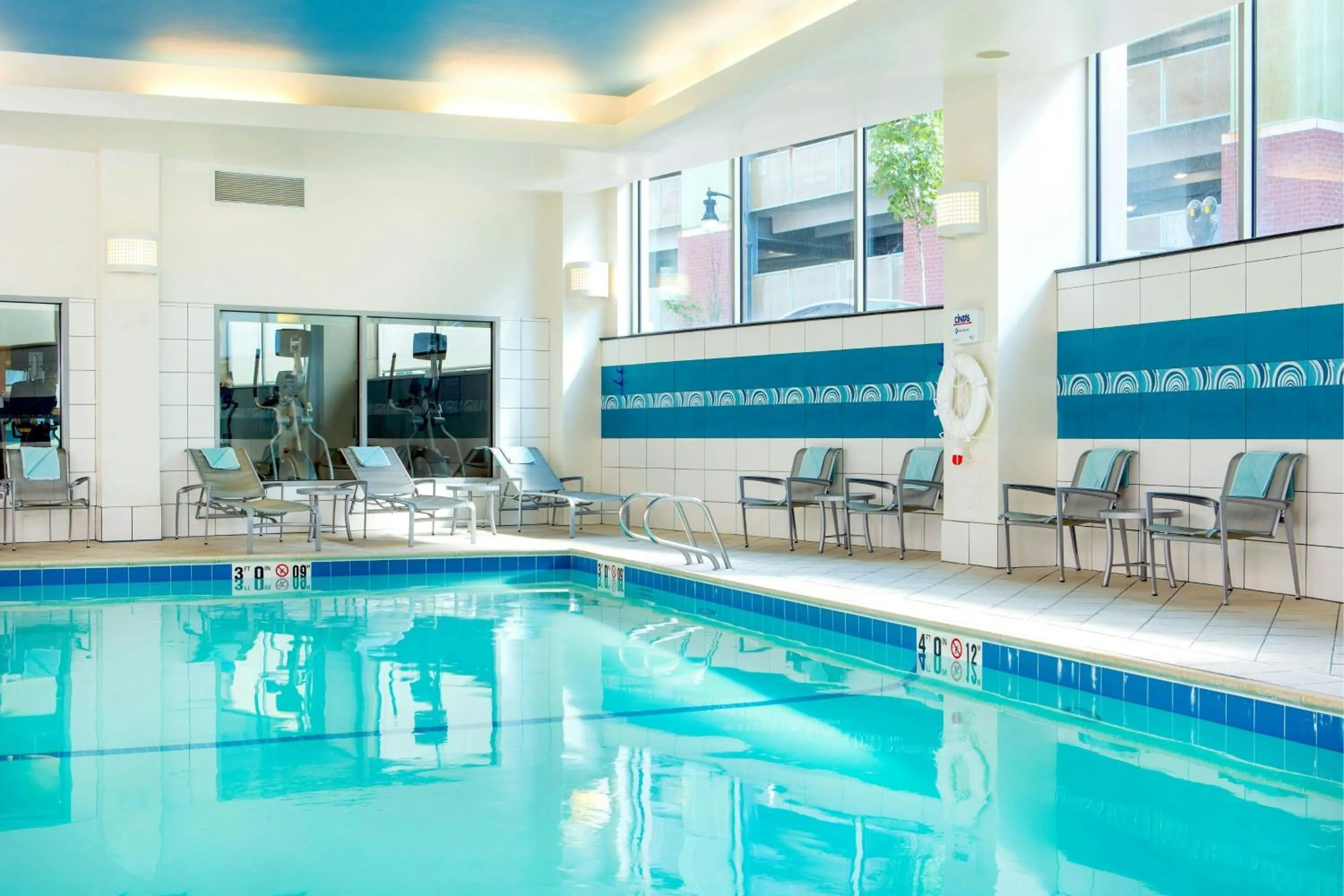 Swimming pool in Residence Inn by Marriott Portland Downtown Waterfront