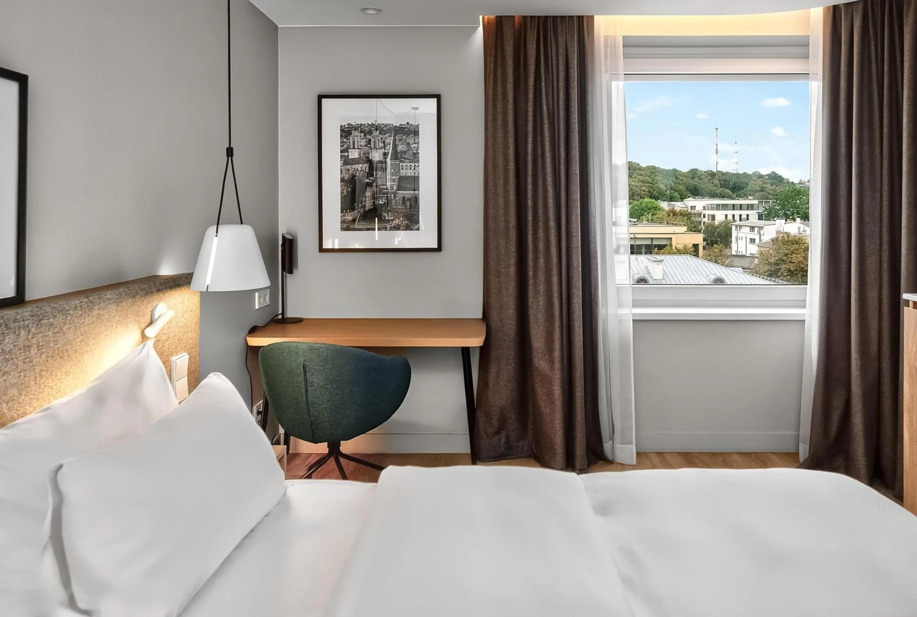 Bedroom, Bed in Radisson Hotel Kaunas