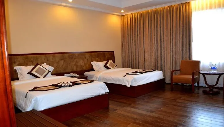 Photo of the whole room, Bed in An Loc Hotel & Spa