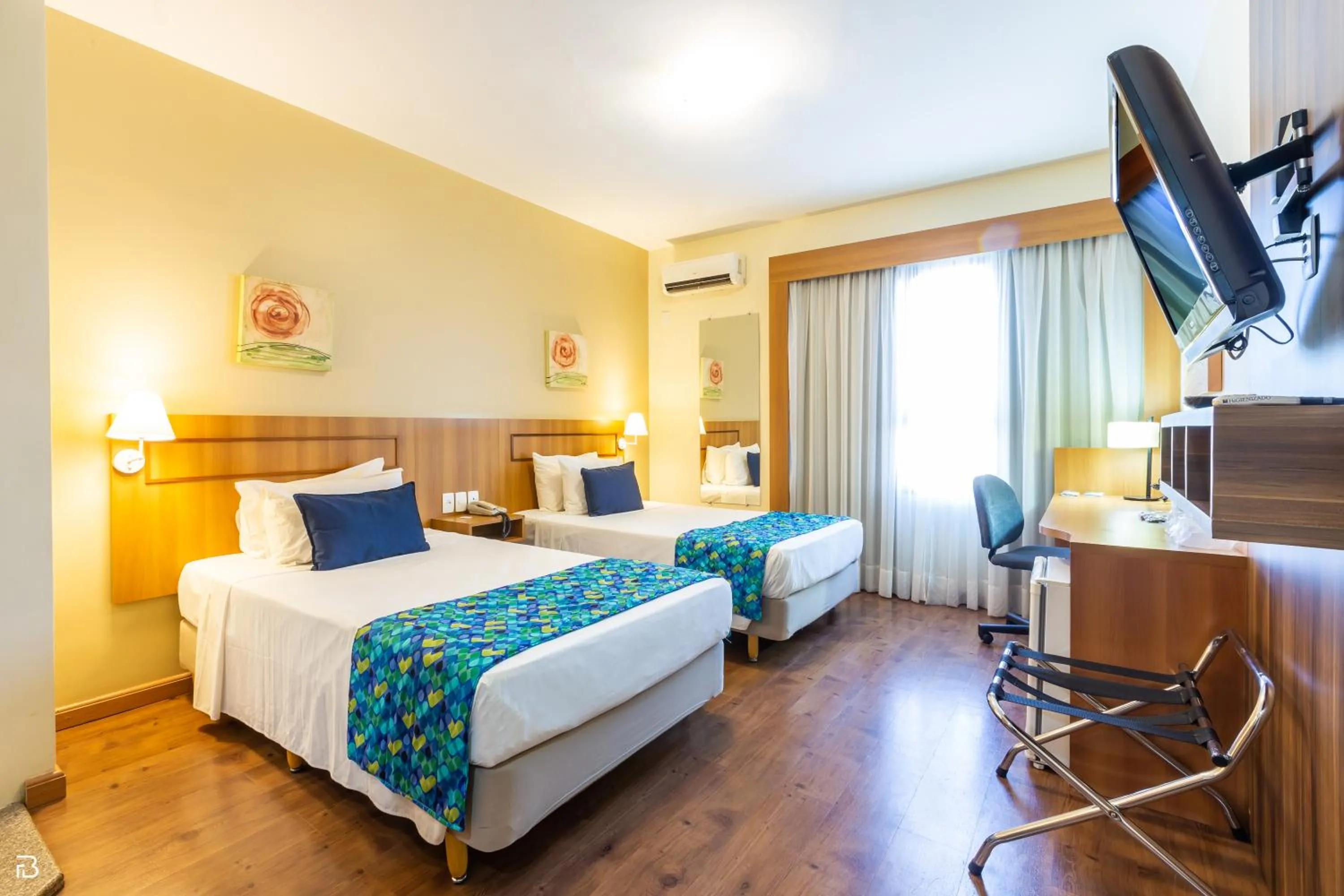 Bed in Hotel Golden Park Uberlandia By Nacional Inn