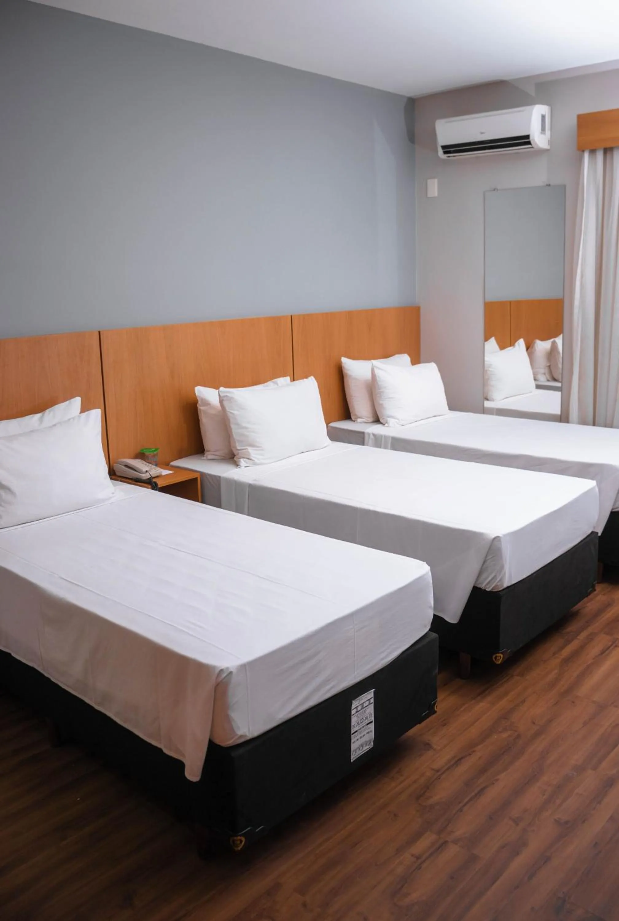 Bed in Hotel Golden Park Uberlandia By Nacional Inn