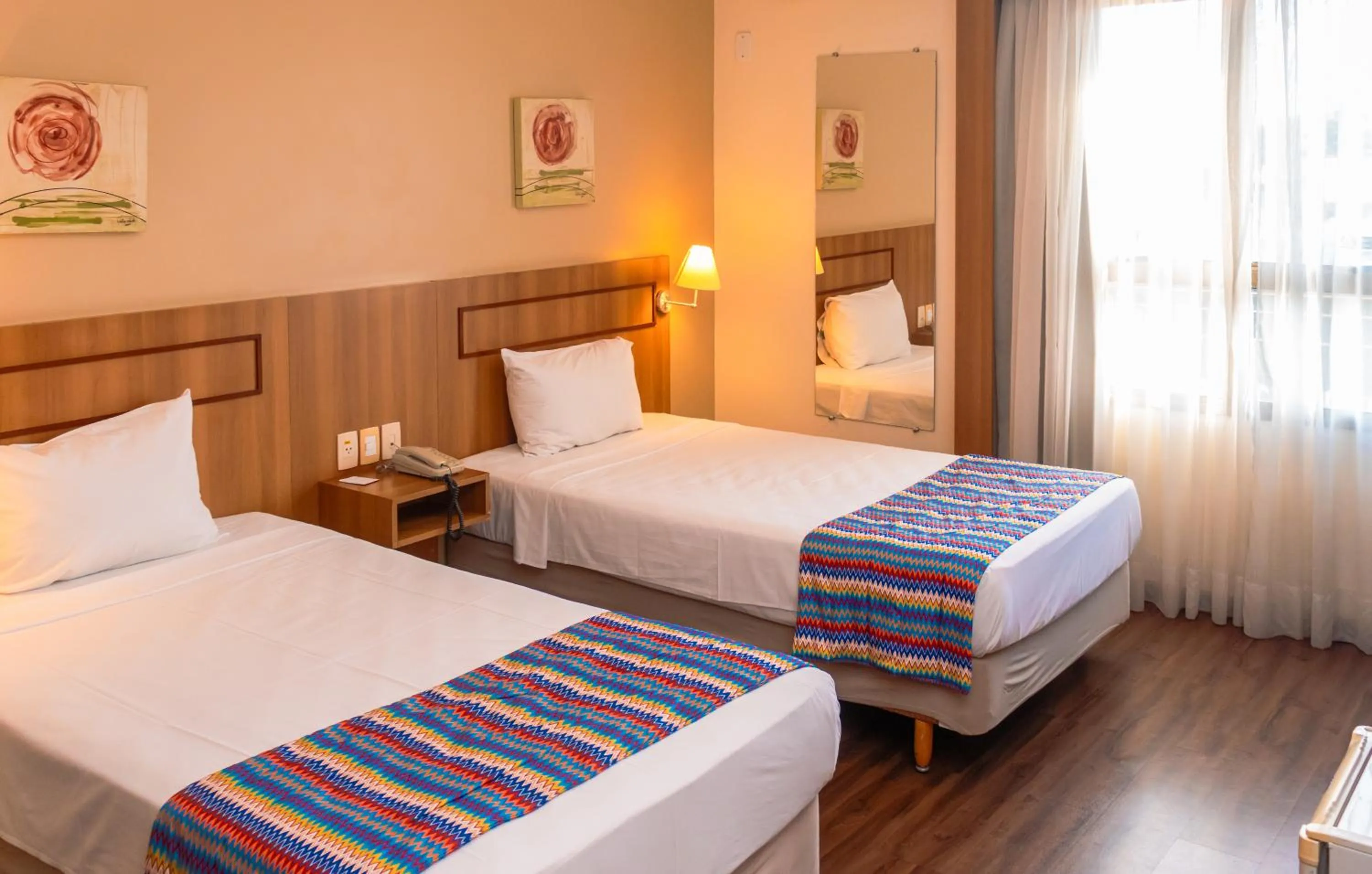 Bed in Hotel Golden Park Uberlandia By Nacional Inn