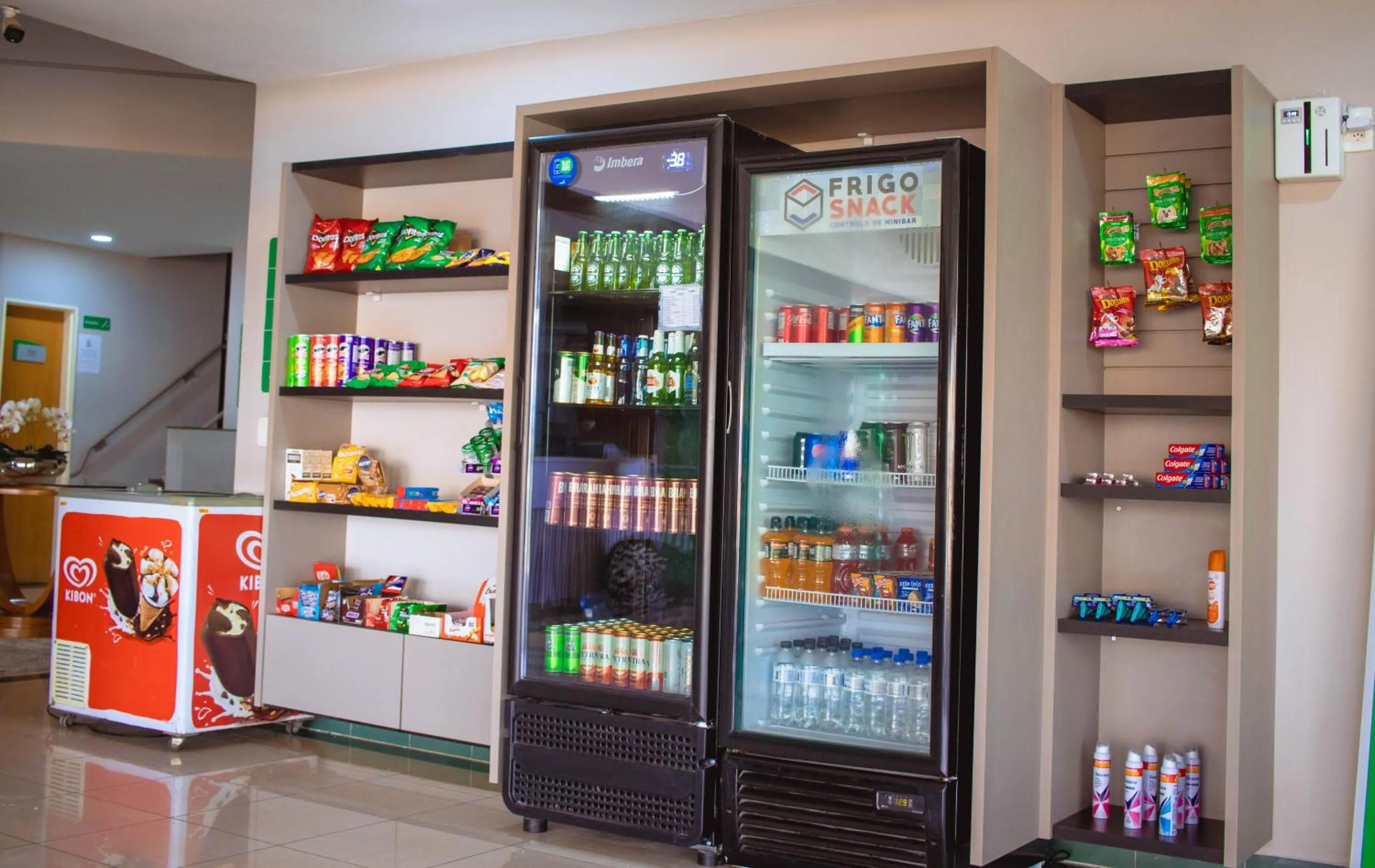 Lobby or reception in Hotel Golden Park Uberlandia By Nacional Inn