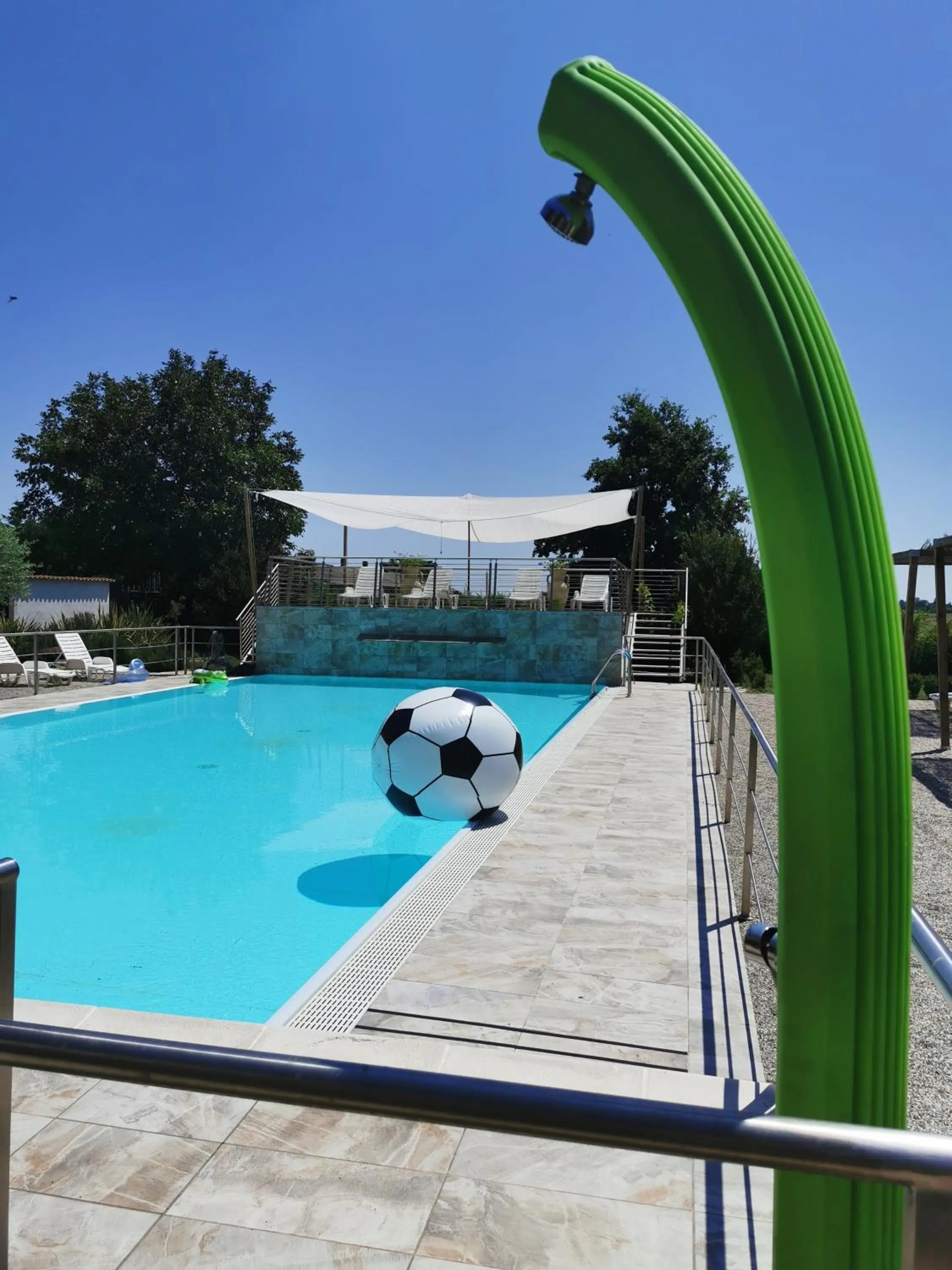 Swimming pool in B&B Casazze Dream