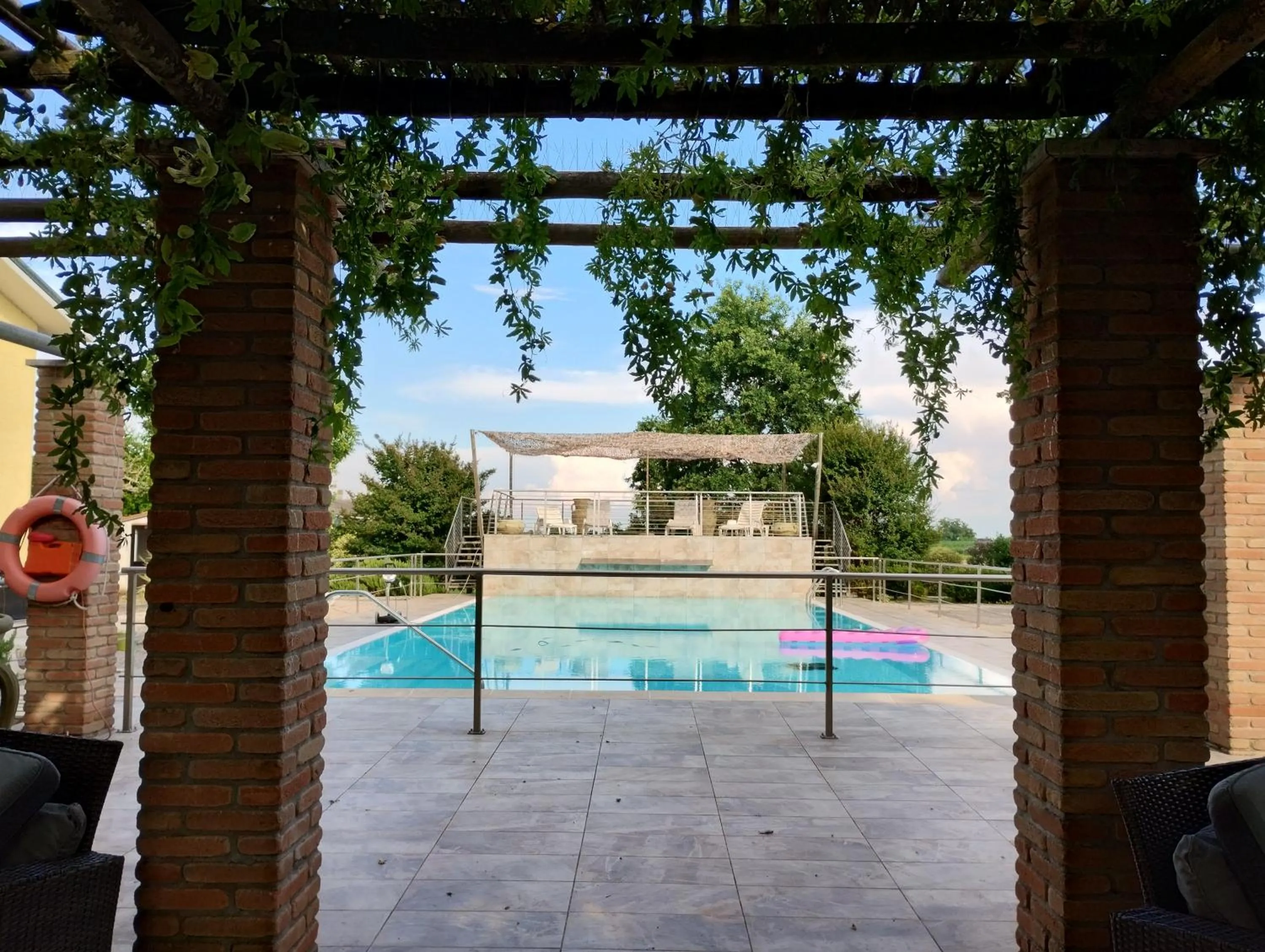 Swimming pool in B&B Casazze Dream