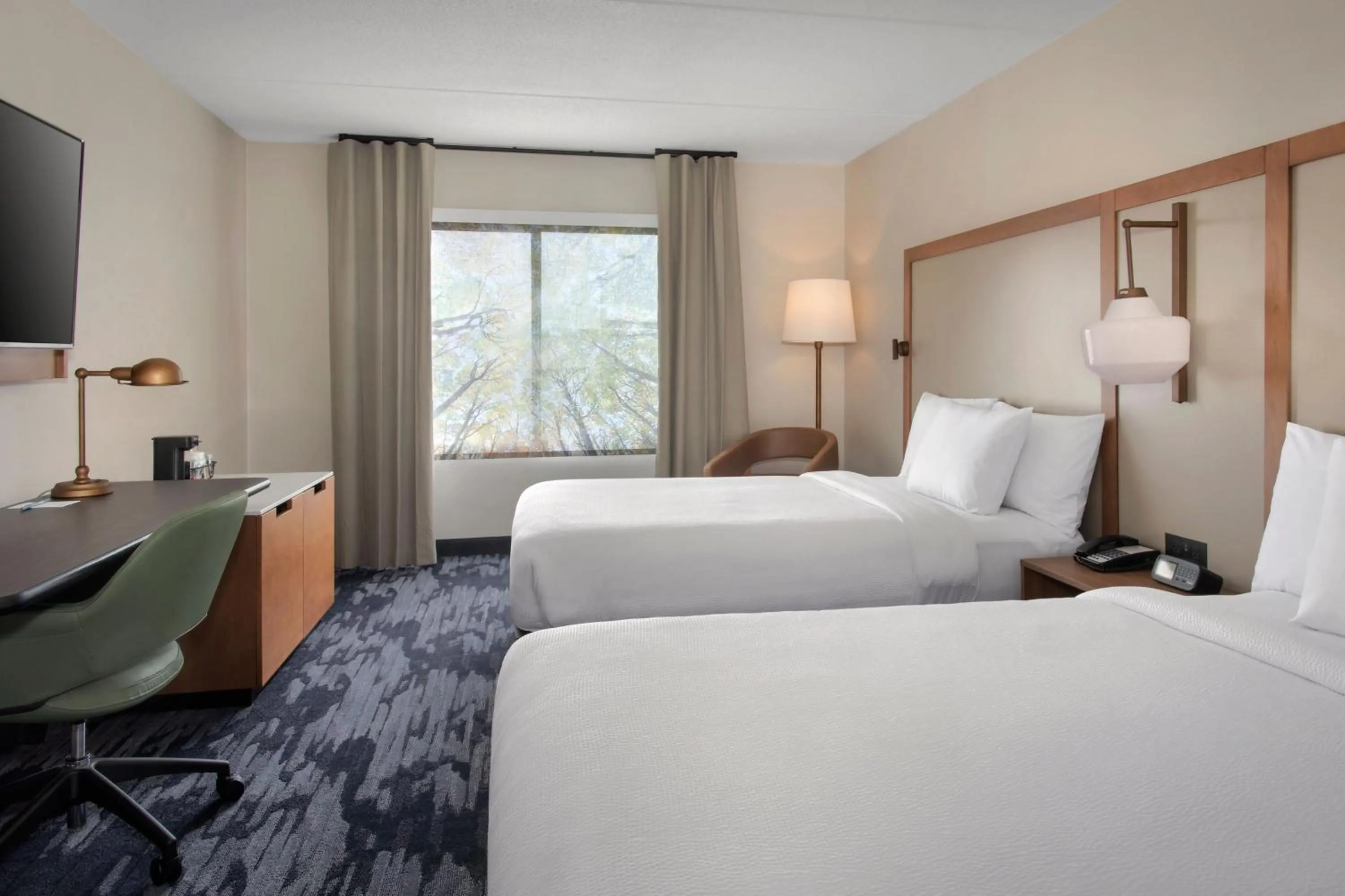 Photo of the whole room, Bed in Fairfield Inn Rochester Airport