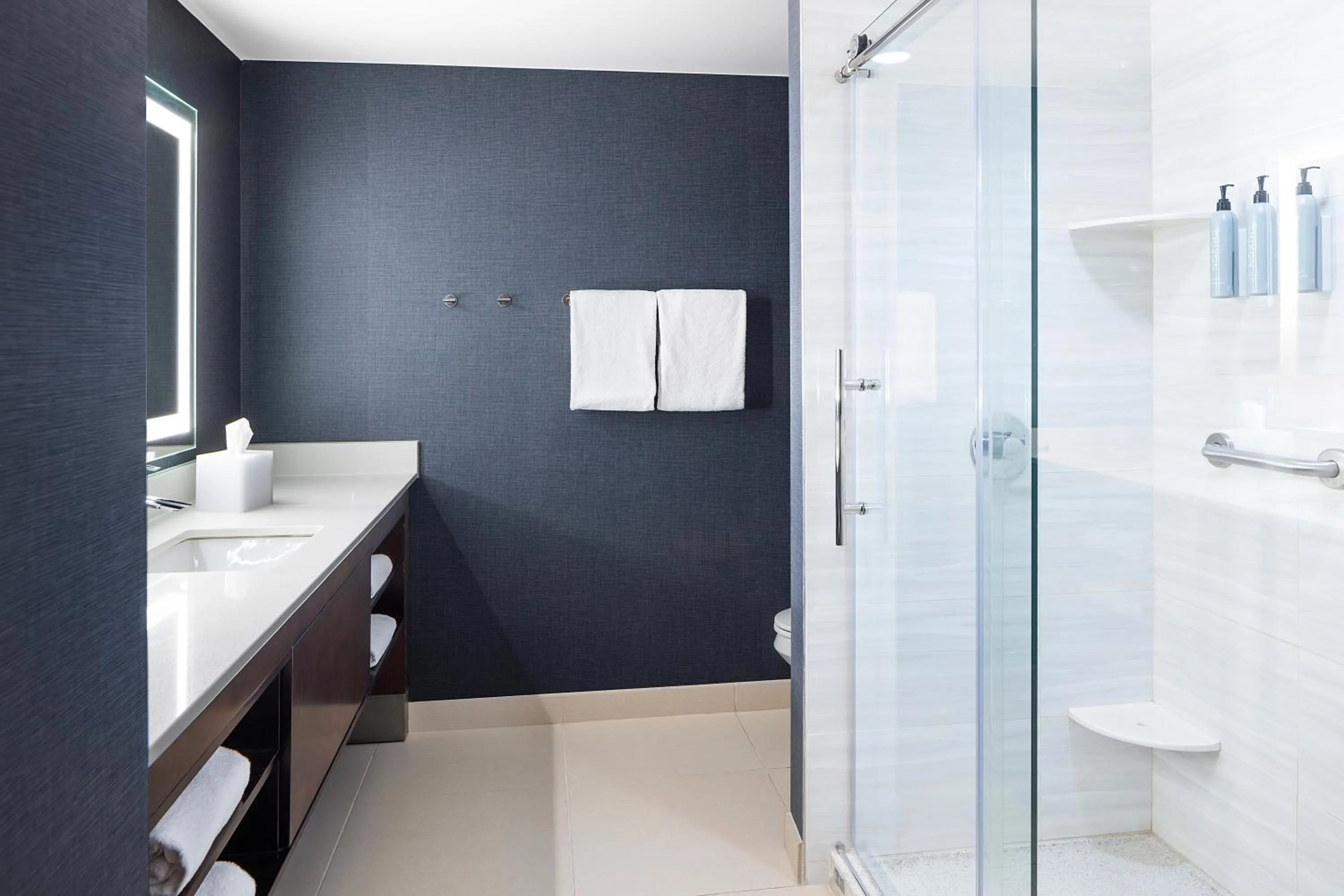 Shower in Residence Inn Rochester Henrietta