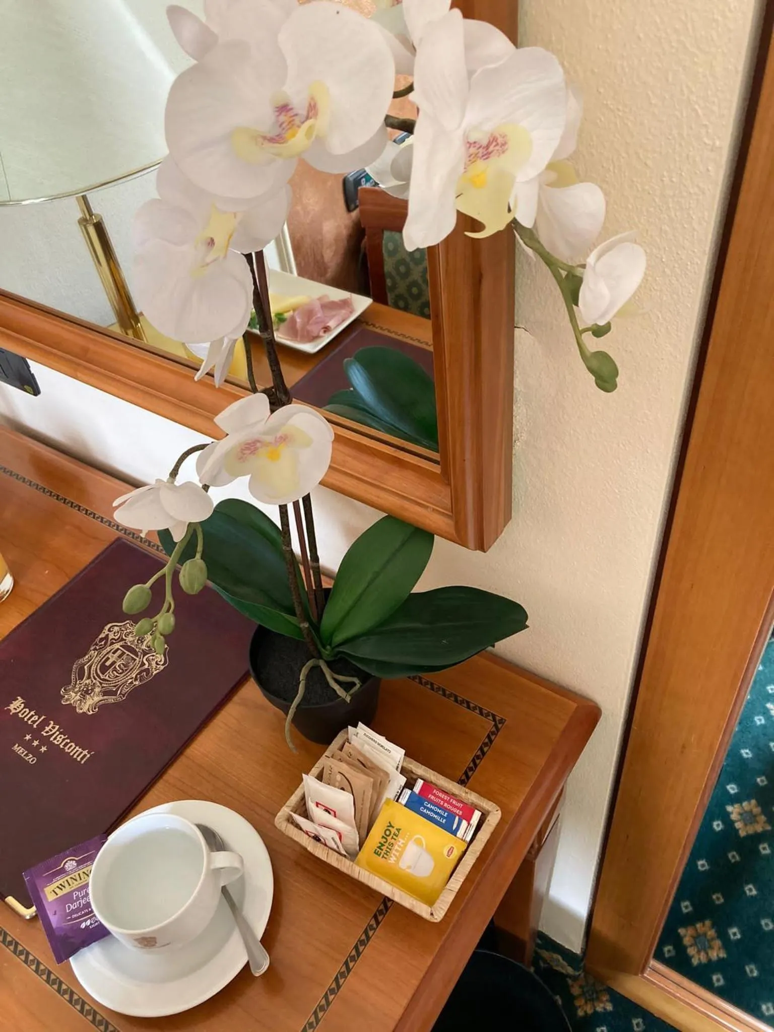 Property logo or sign in Hotel Visconti