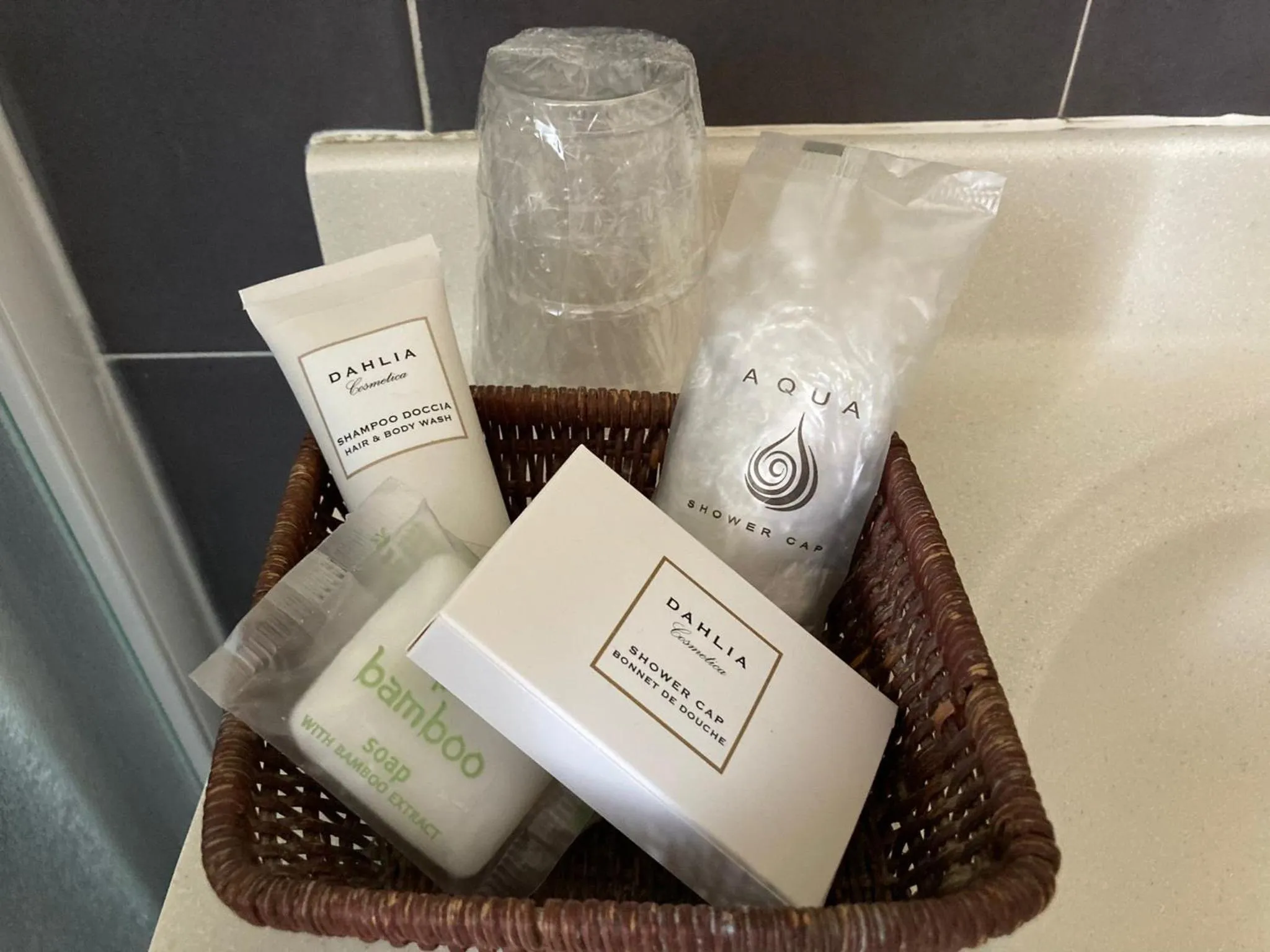 Bathroom in Hotel Visconti