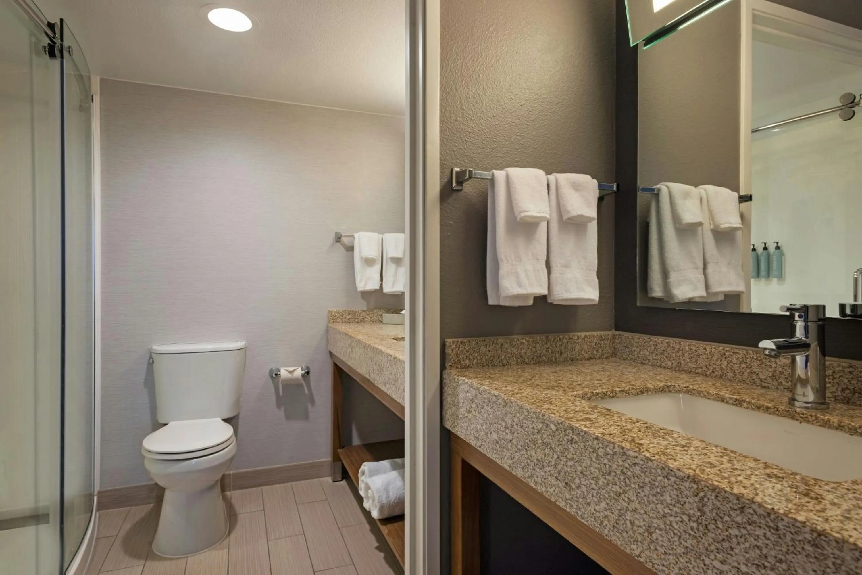 Bathroom in Courtyard by Marriott Sacramento Midtown