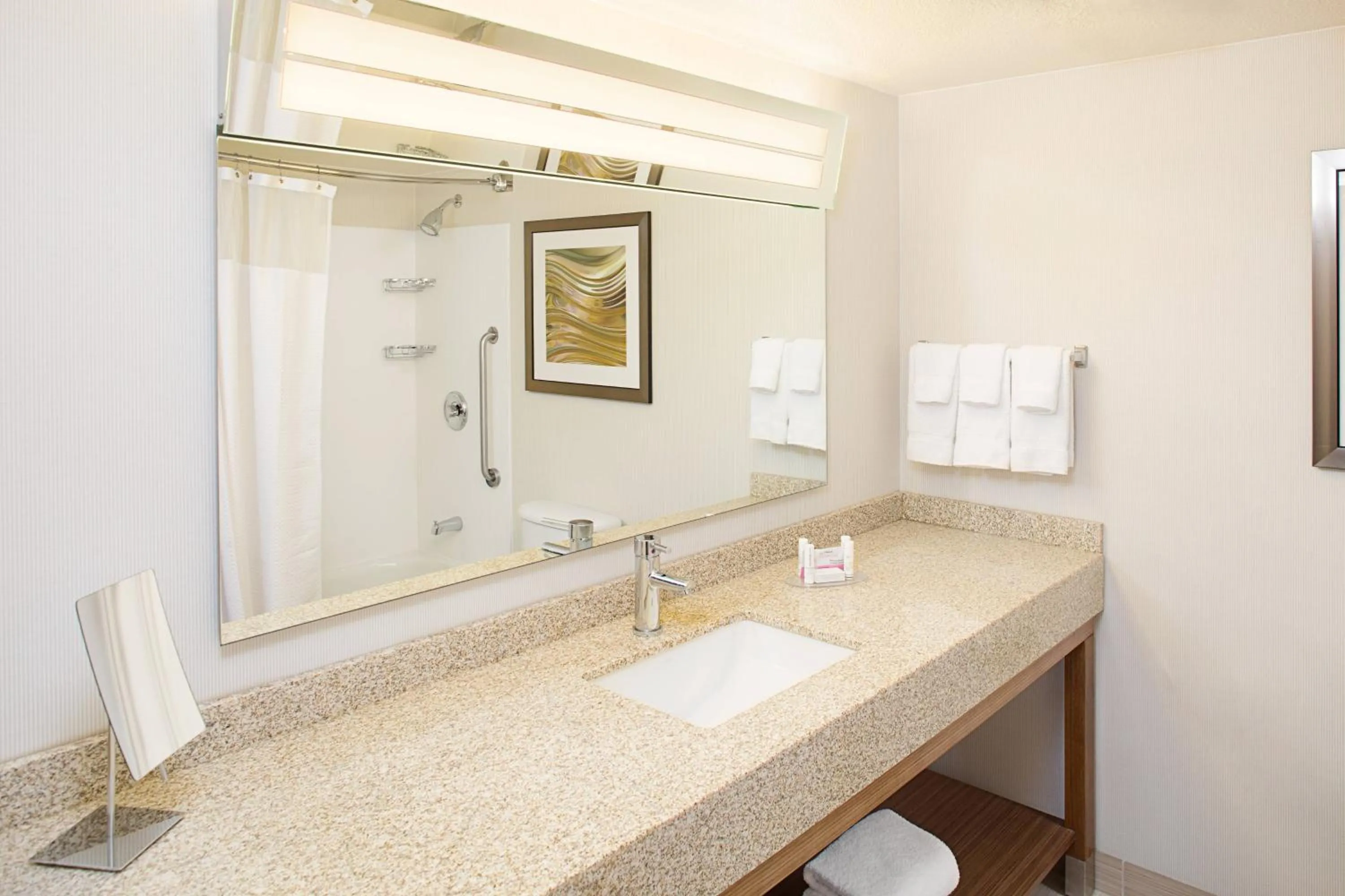 Bathroom in Courtyard by Marriott Sacramento Midtown