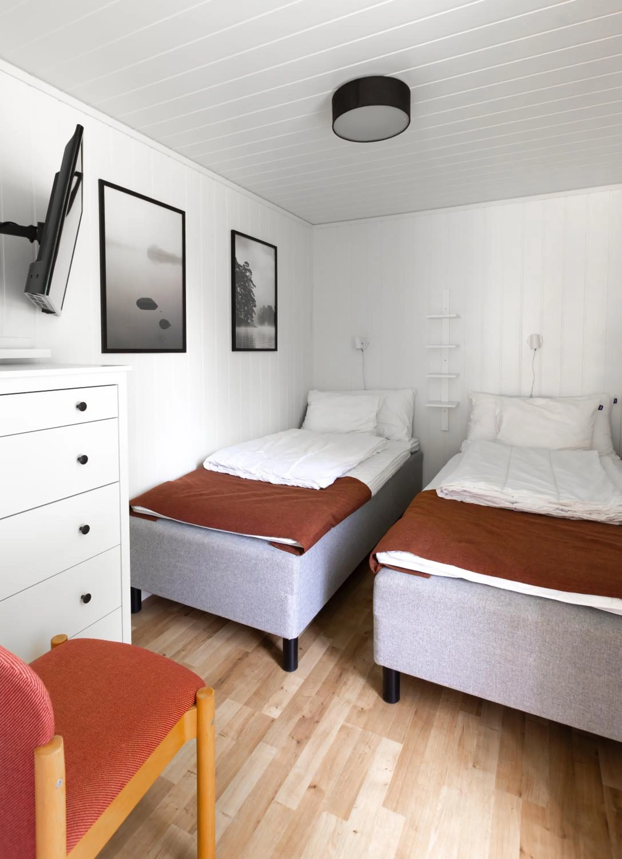 Bedroom, Bed in Evedals Camping Växjö