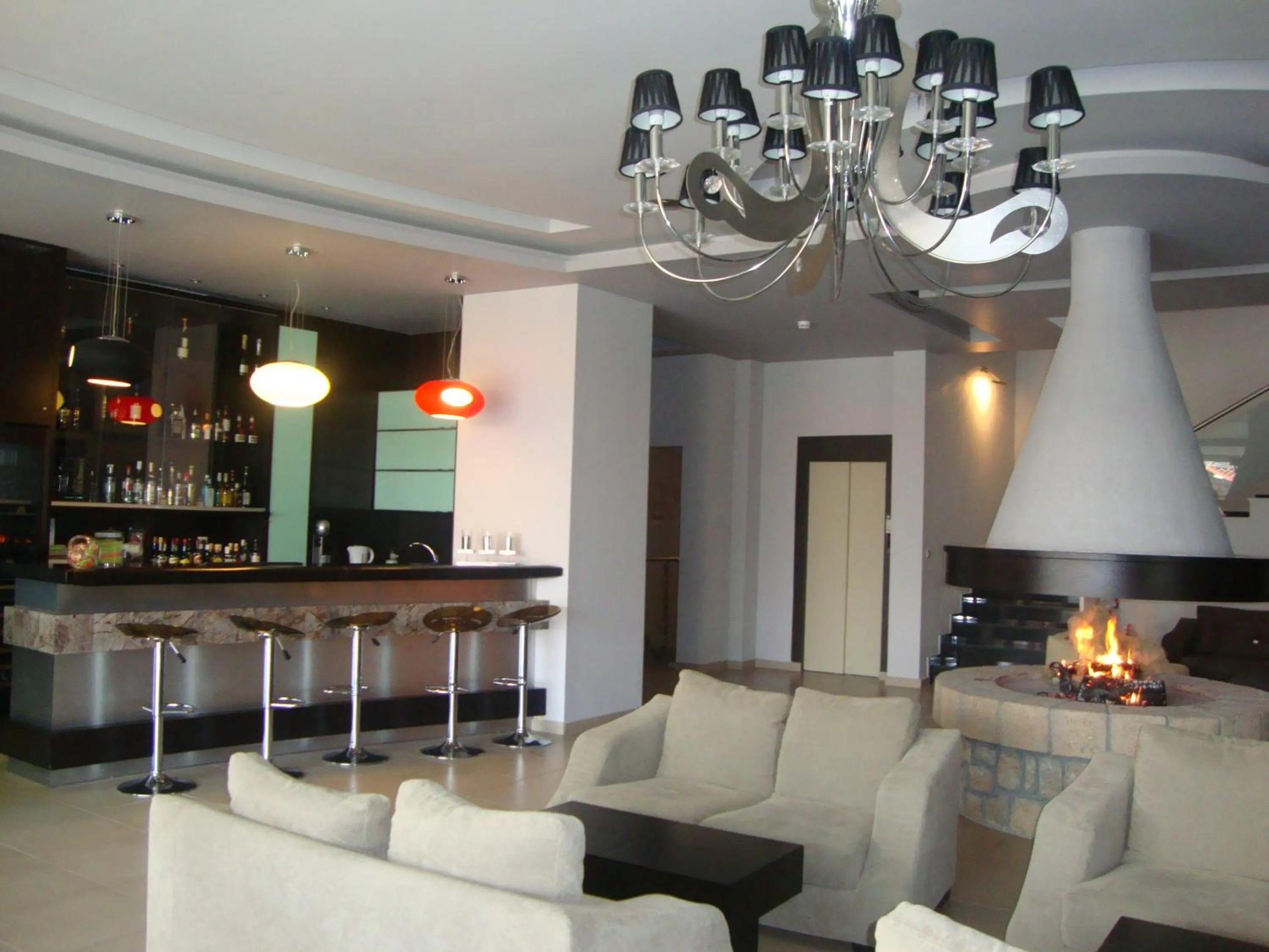 Lounge or bar in Nymfes Hotel