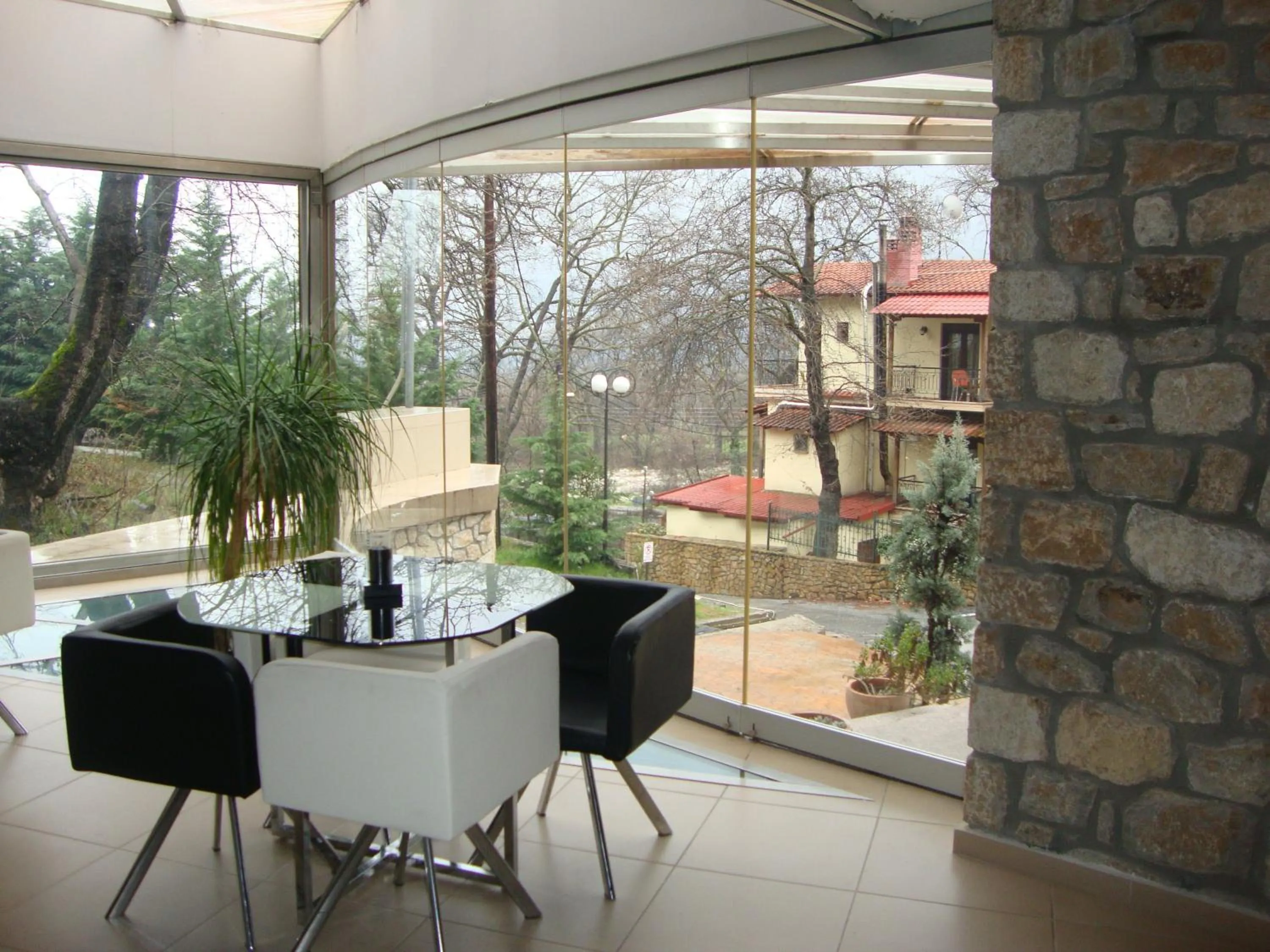 Patio in Nymfes Hotel