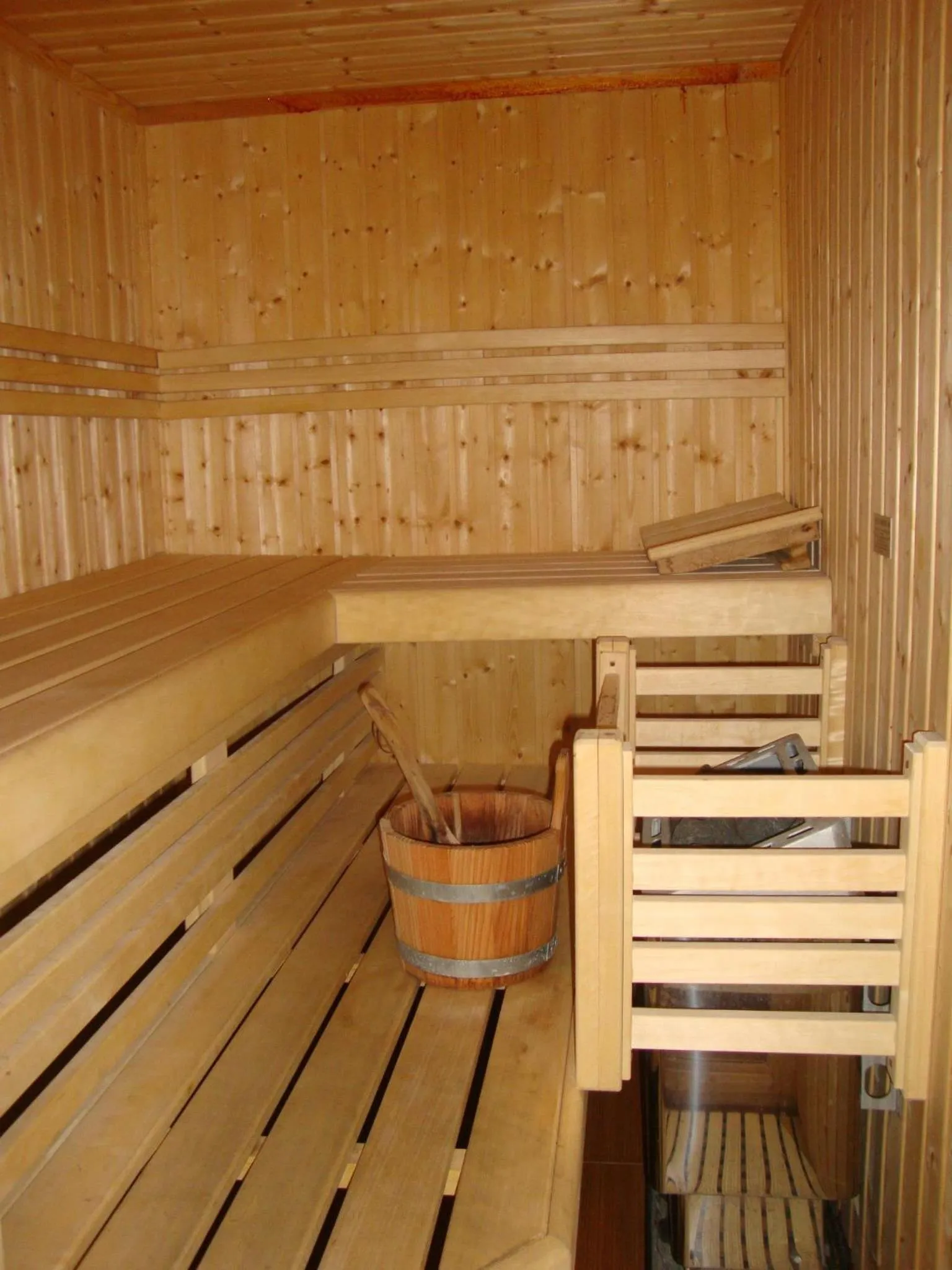 Sauna in Nymfes Hotel