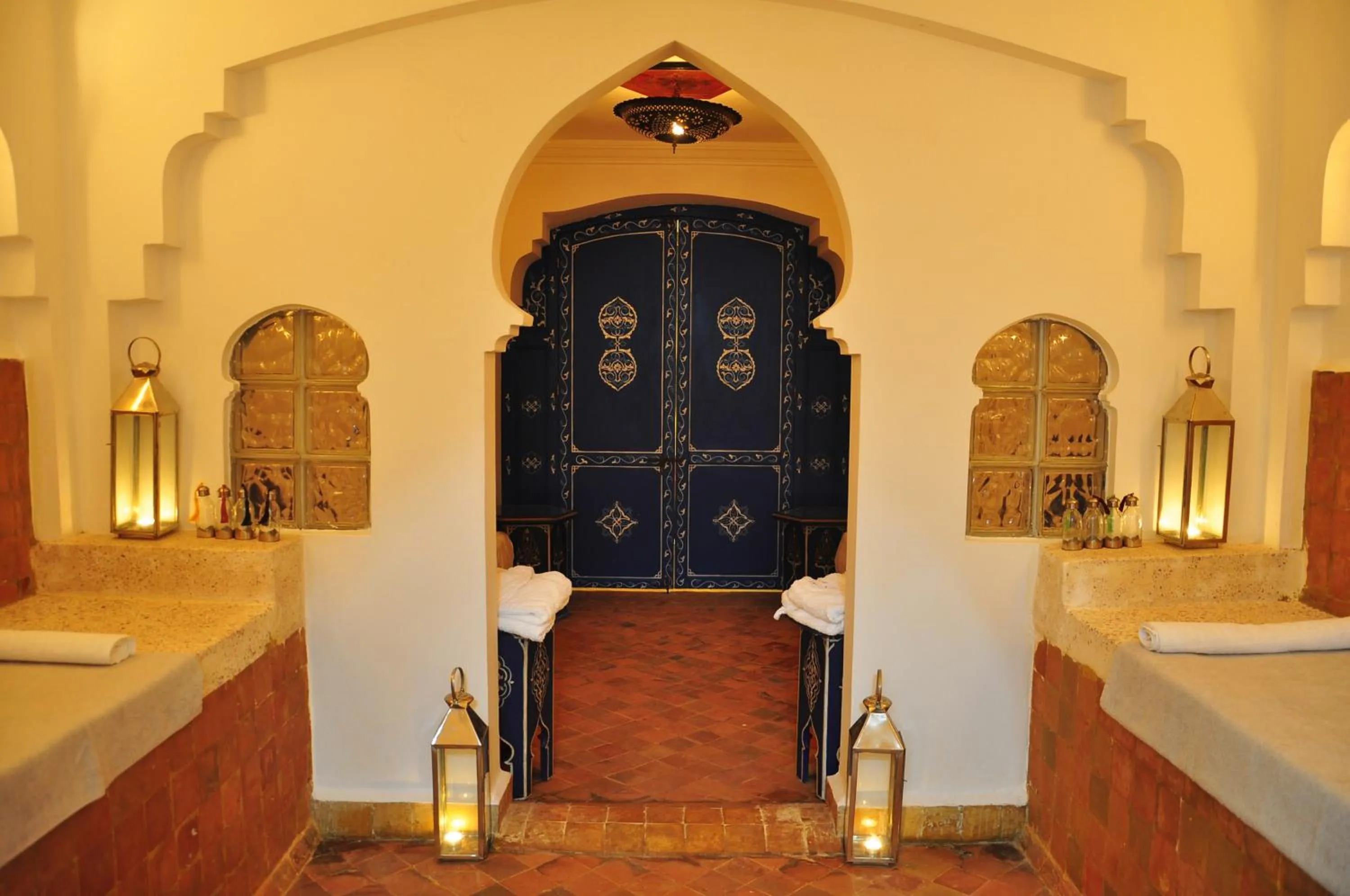 Steam room in Hotel Al Alba Hammam & Restaurant