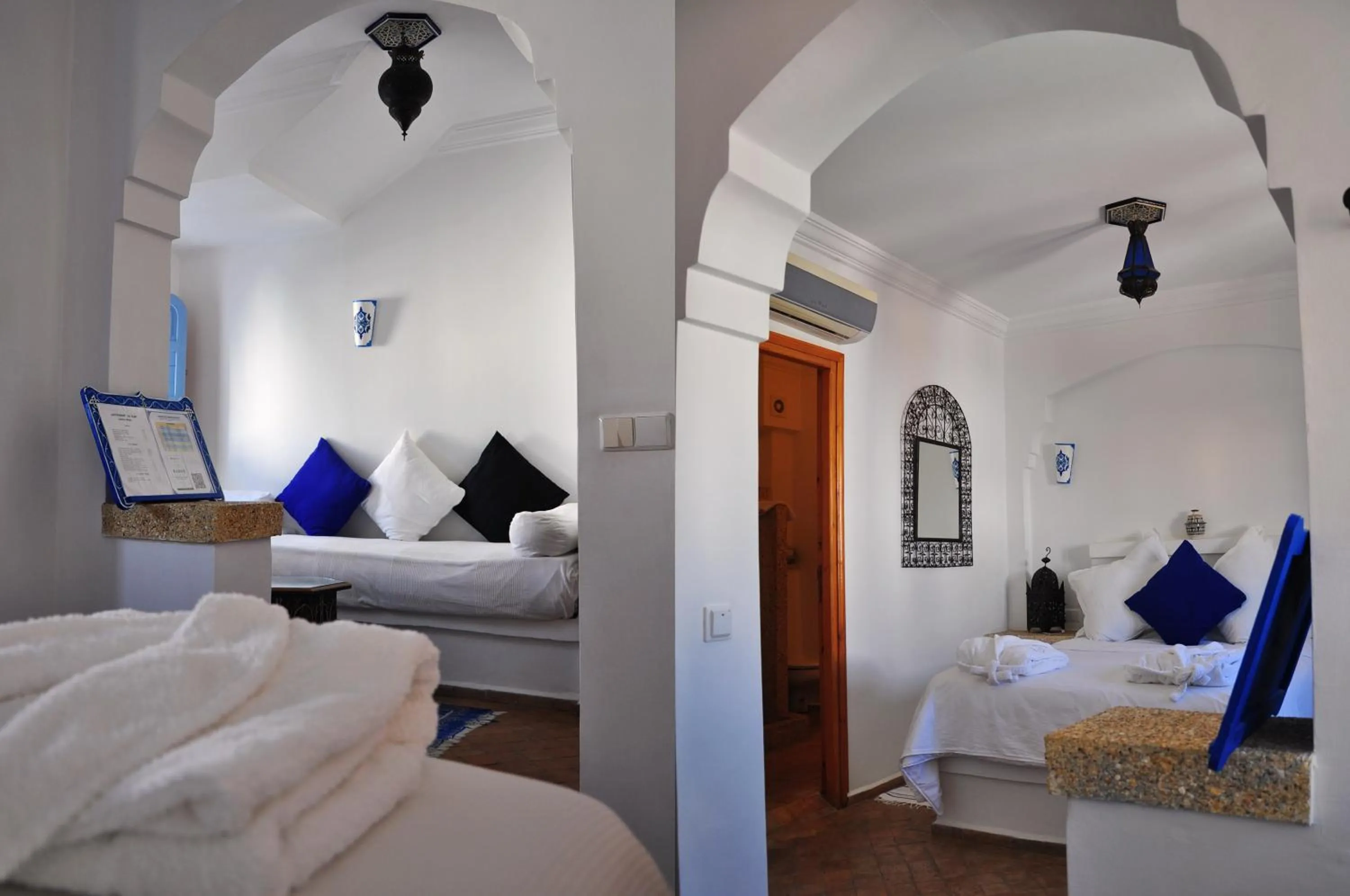 Photo of the whole room, Bed in Hotel Al Alba Hammam & Restaurant