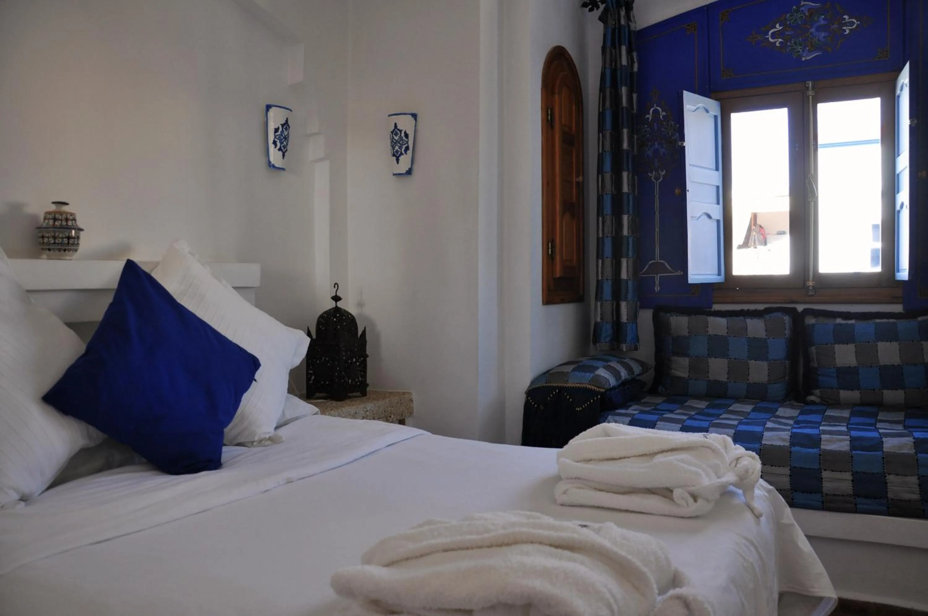 Photo of the whole room, Bed in Hotel Al Alba Hammam & Restaurant