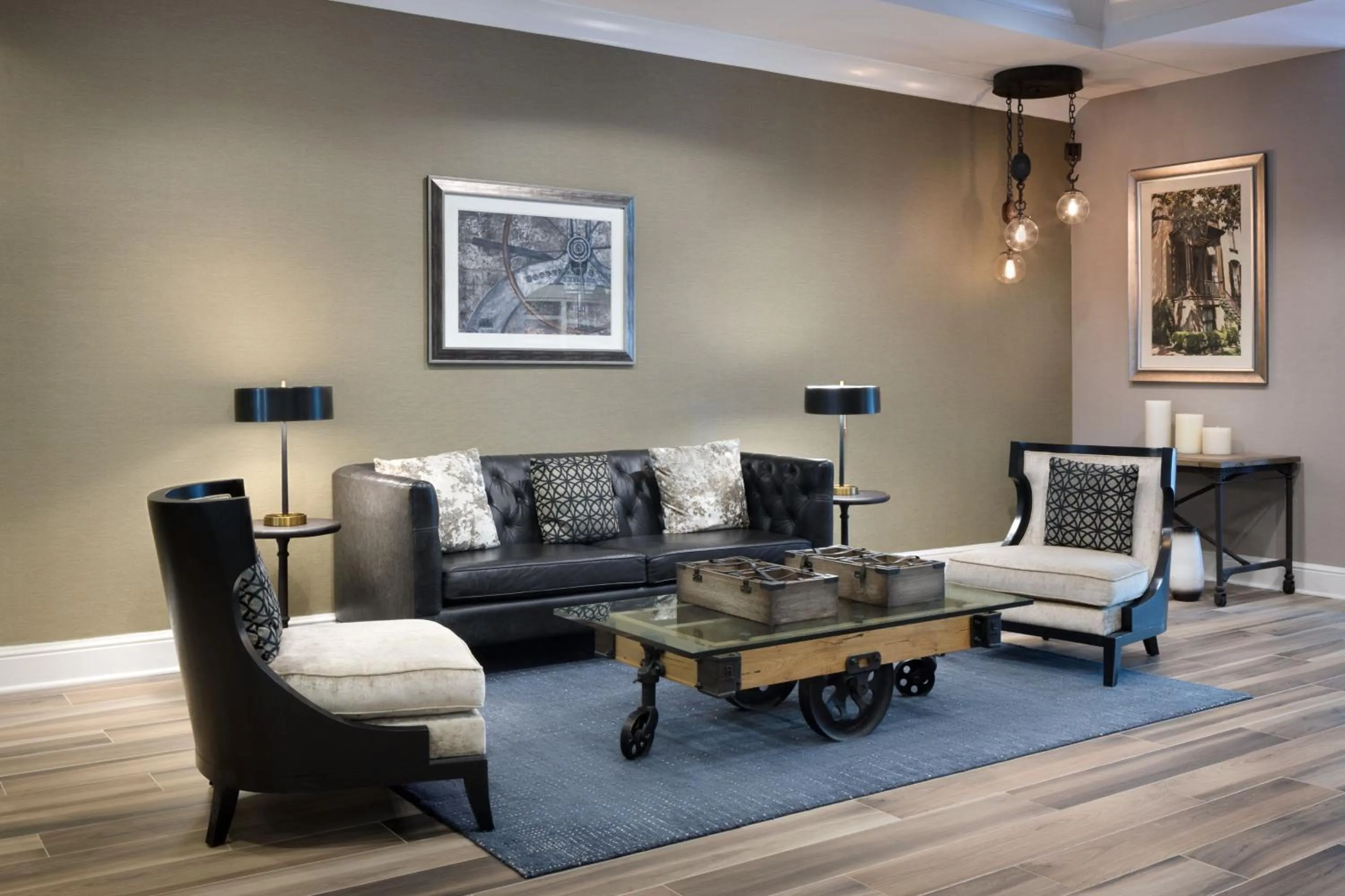 Lobby or reception in Residence Inn Savannah Downtown Historic District