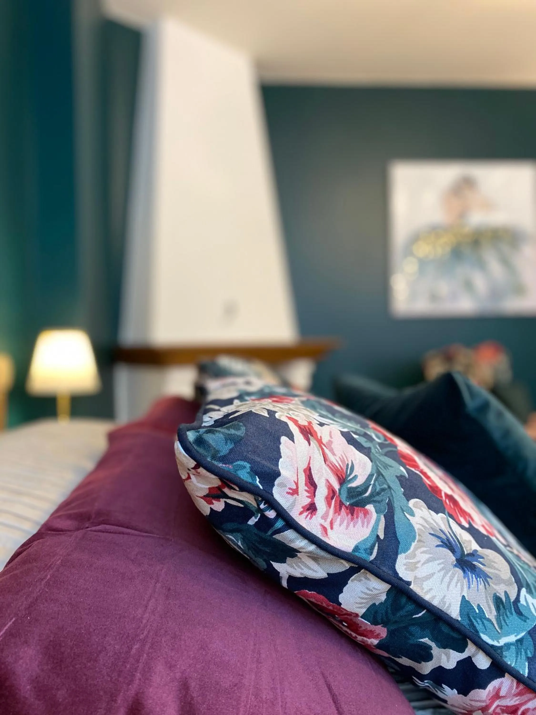 Decorative detail, Bed in Bernardinu B&B House