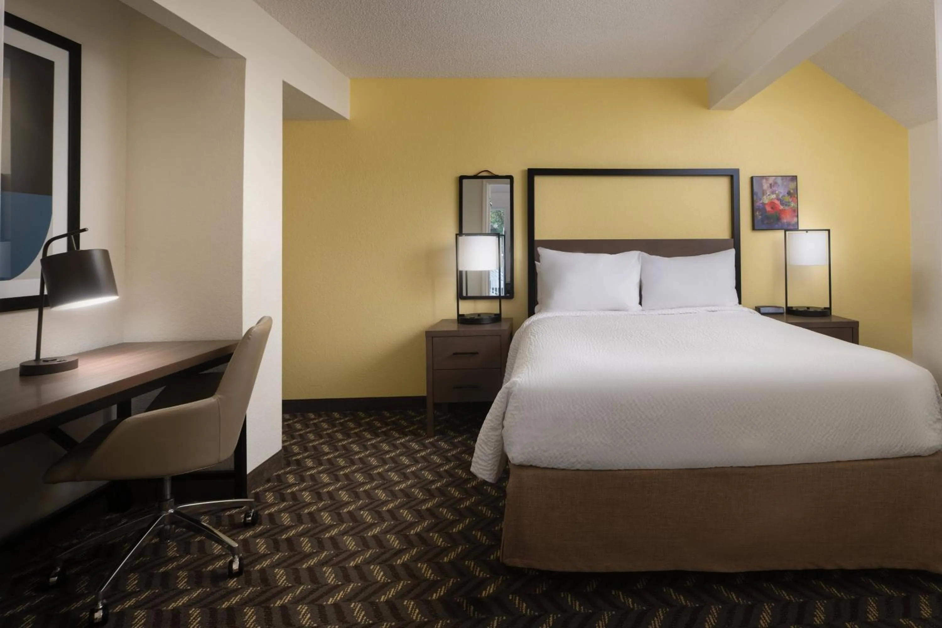 Bedroom, Bed in Residence Inn by Marriott San Francisco Airport San Mateo
