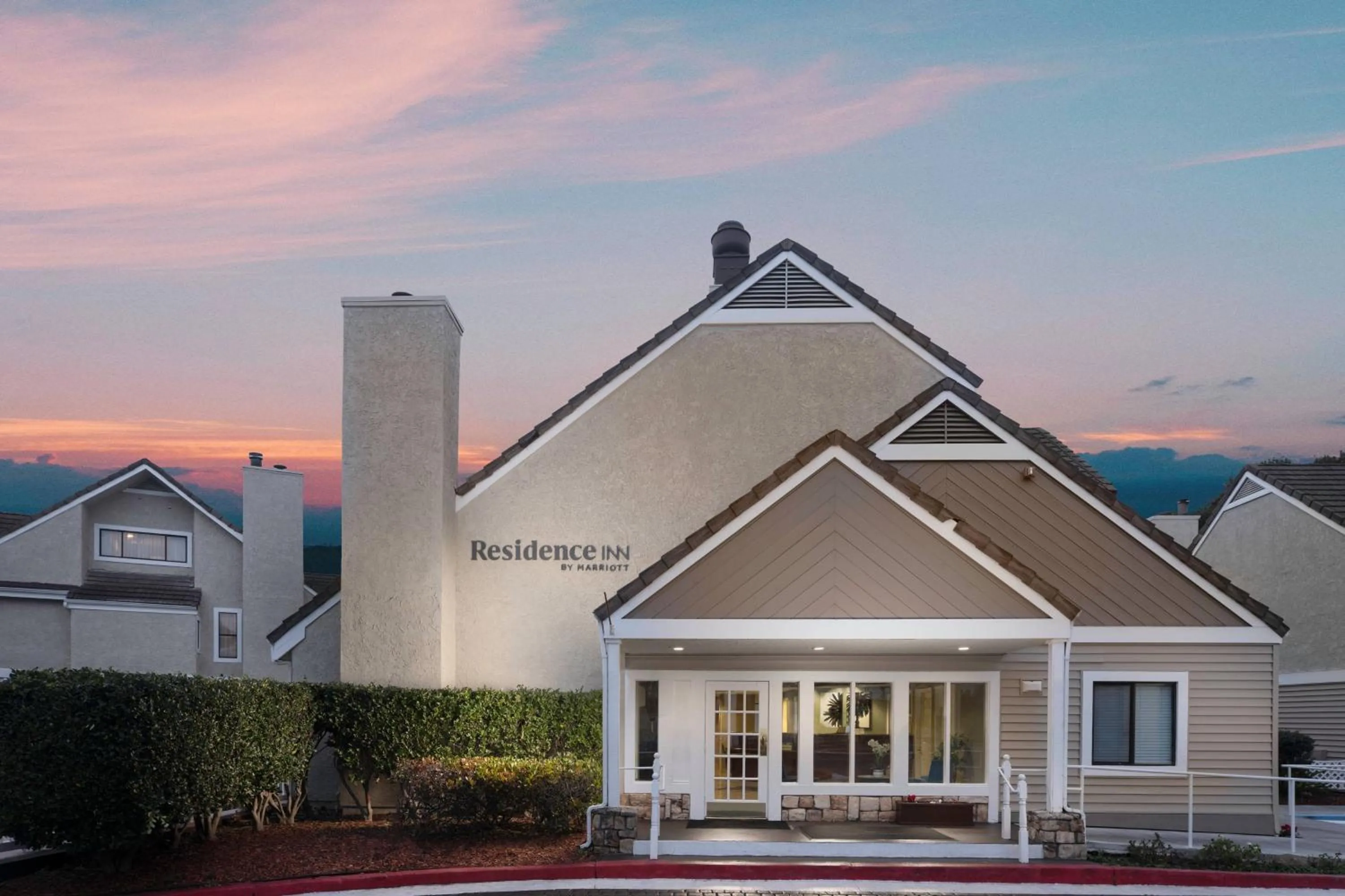 Property building in Residence Inn by Marriott San Francisco Airport San Mateo