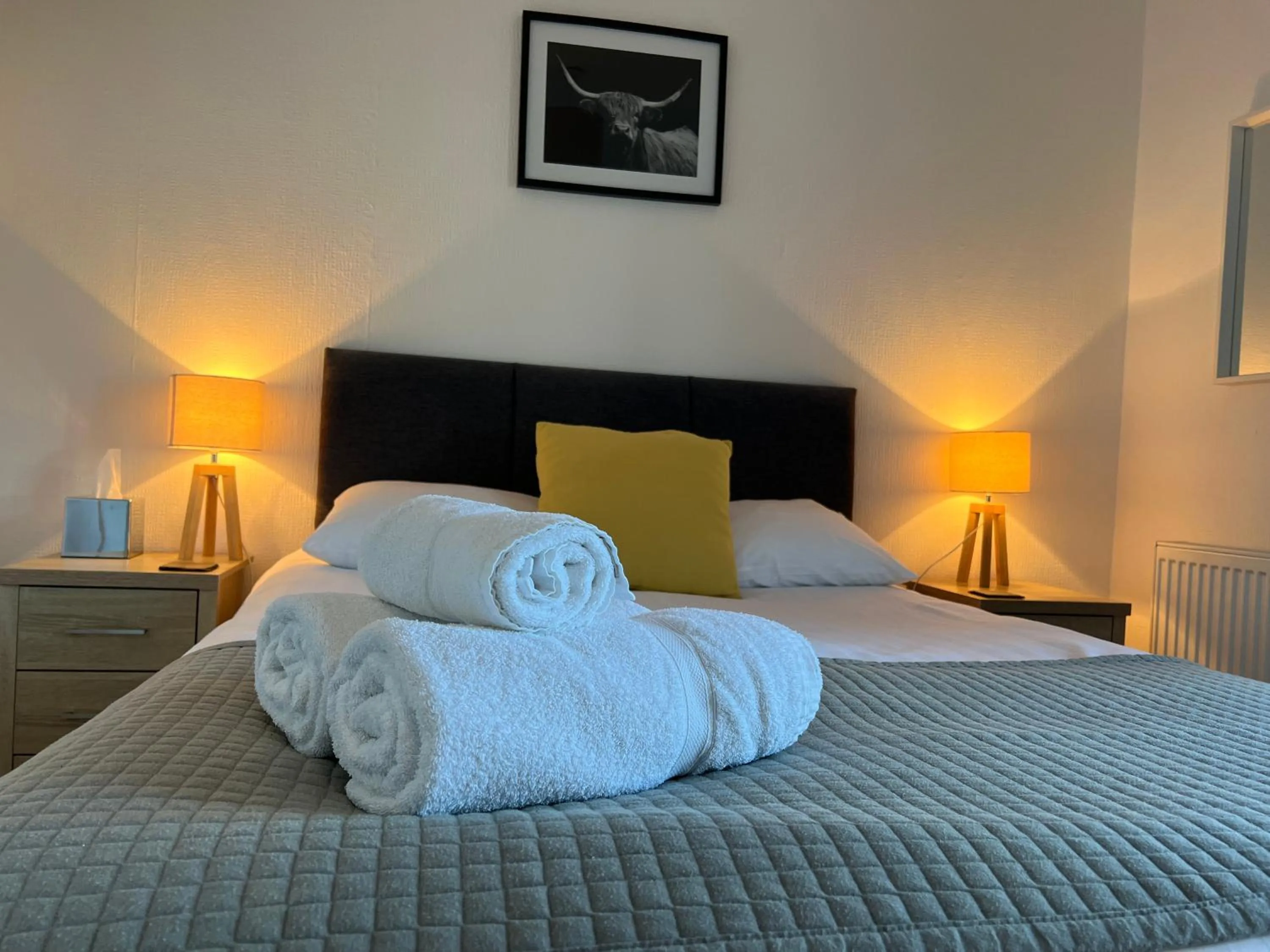 Bed in Loch Eyre House