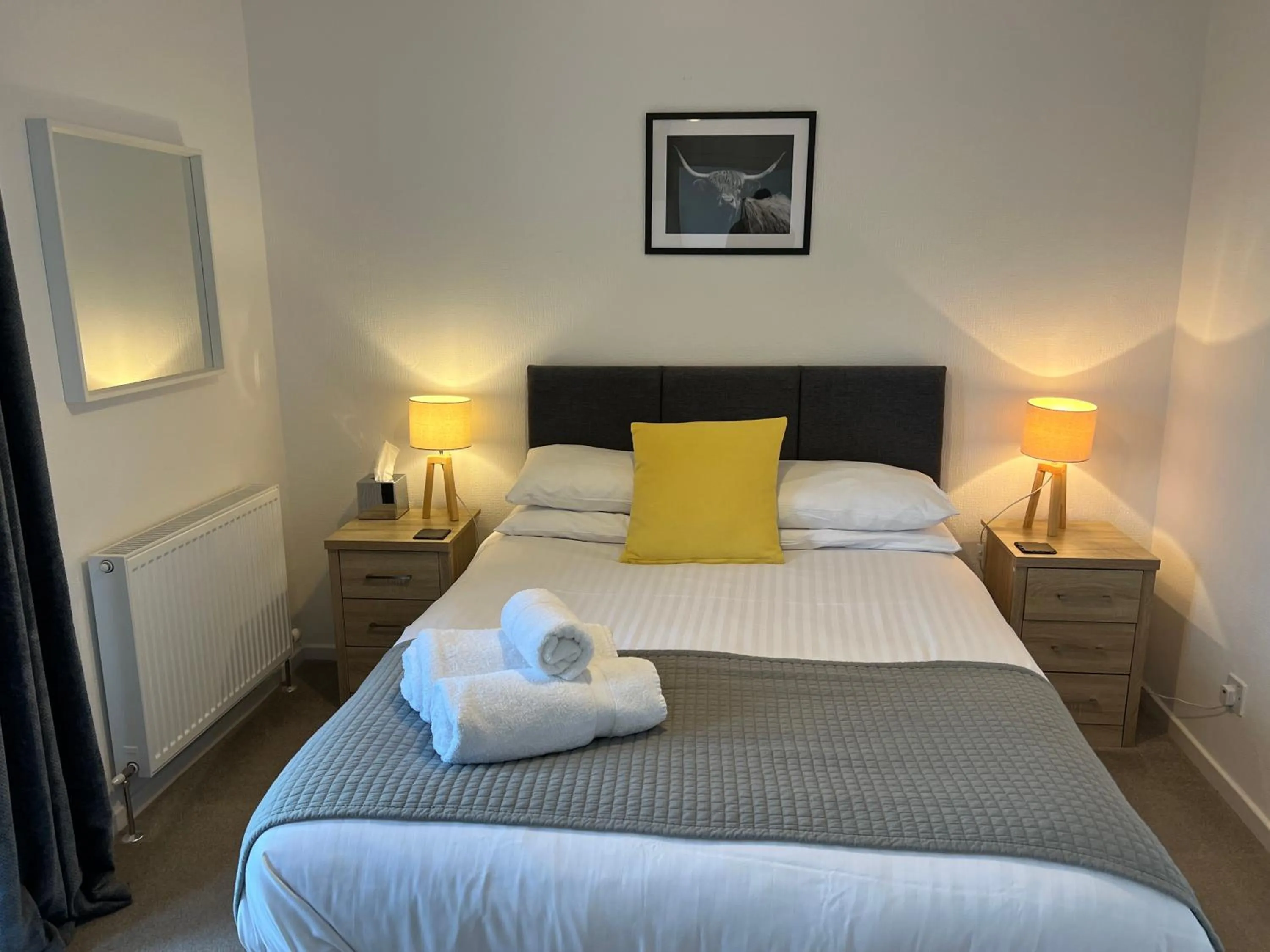 Bed in Loch Eyre House