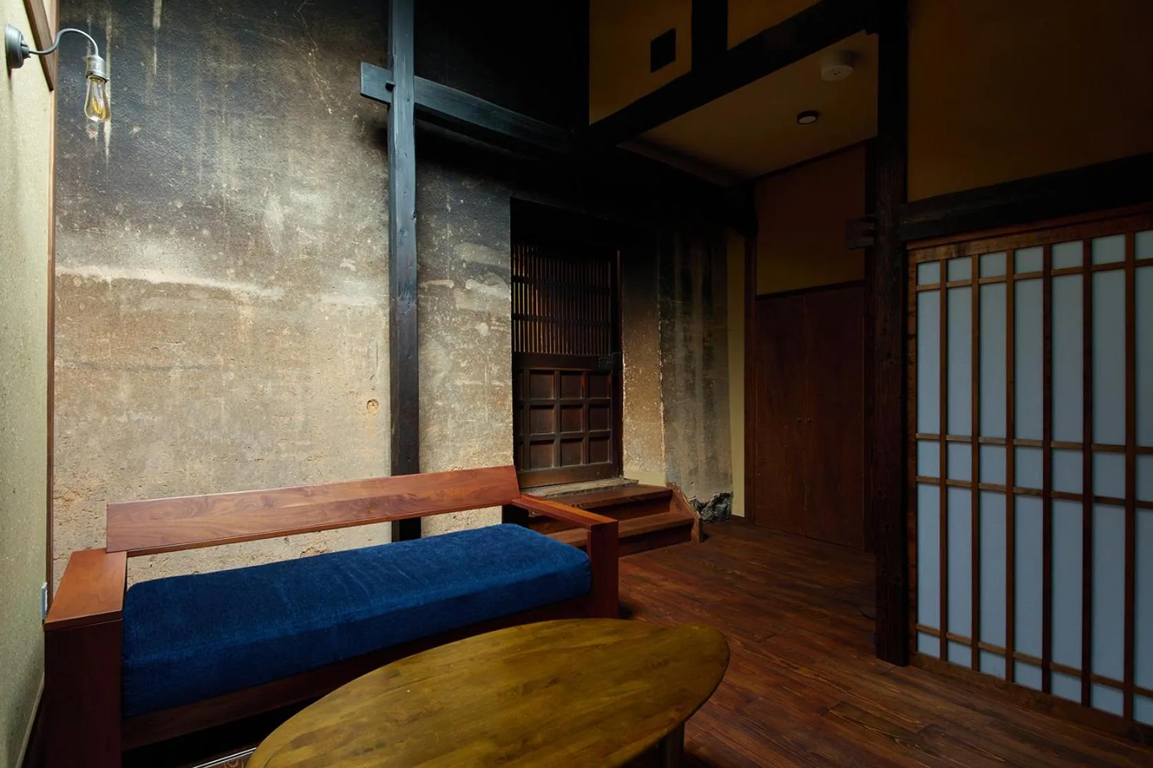 Seating area in Obama Machiya Stay