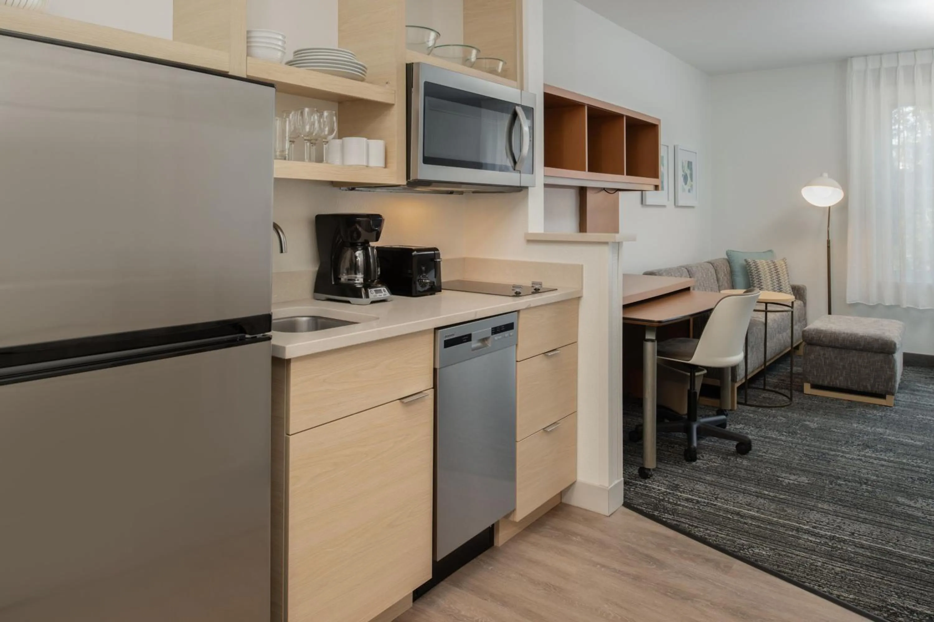 Photo of the whole room in TownePlace Suites San Jose Campbell