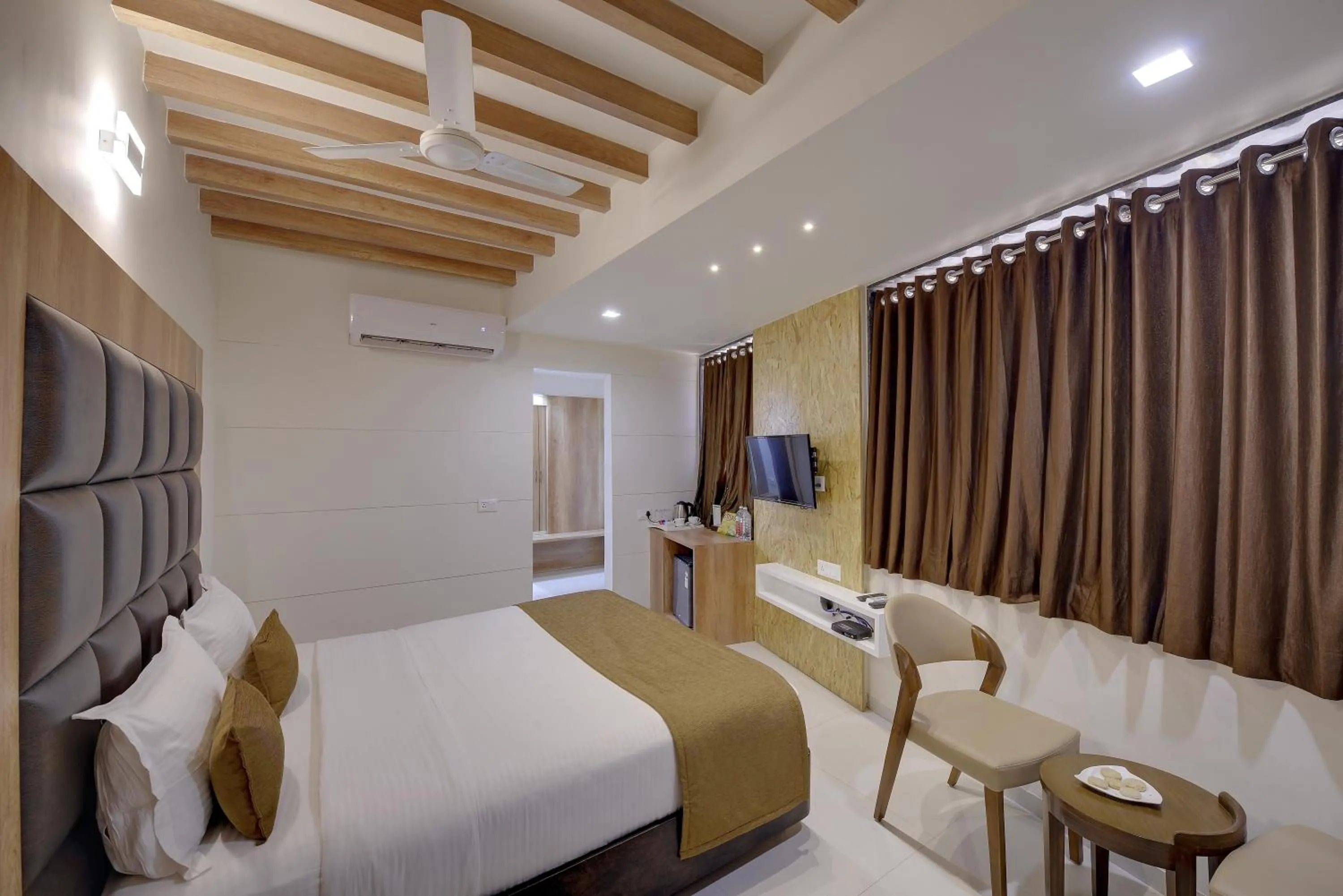 Bed in Hotel City Inn