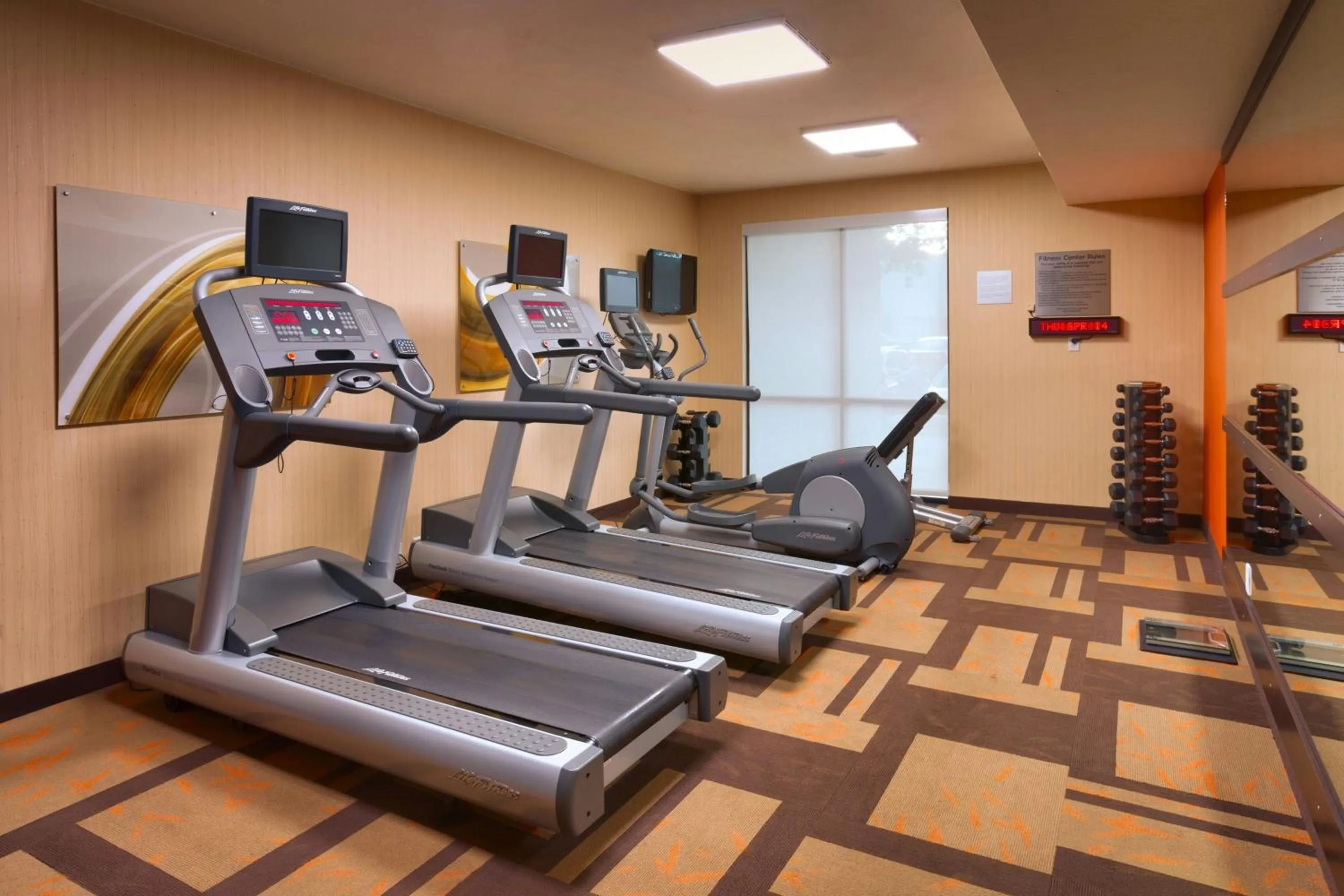 Fitness centre/facilities in Fairfield Inn & Suites by Marriott Salt Lake City Downtown