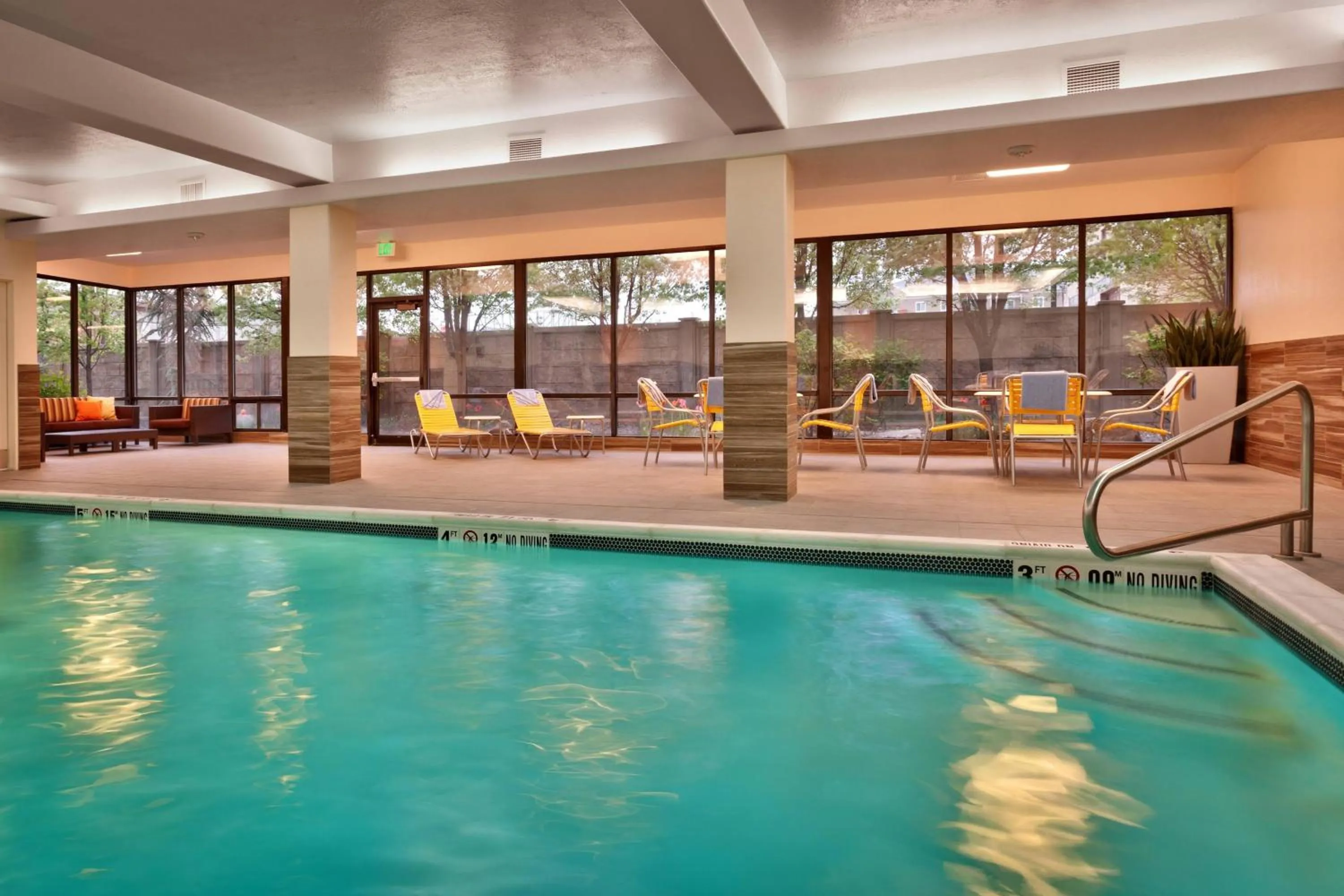Swimming pool in Fairfield Inn & Suites by Marriott Salt Lake City Downtown