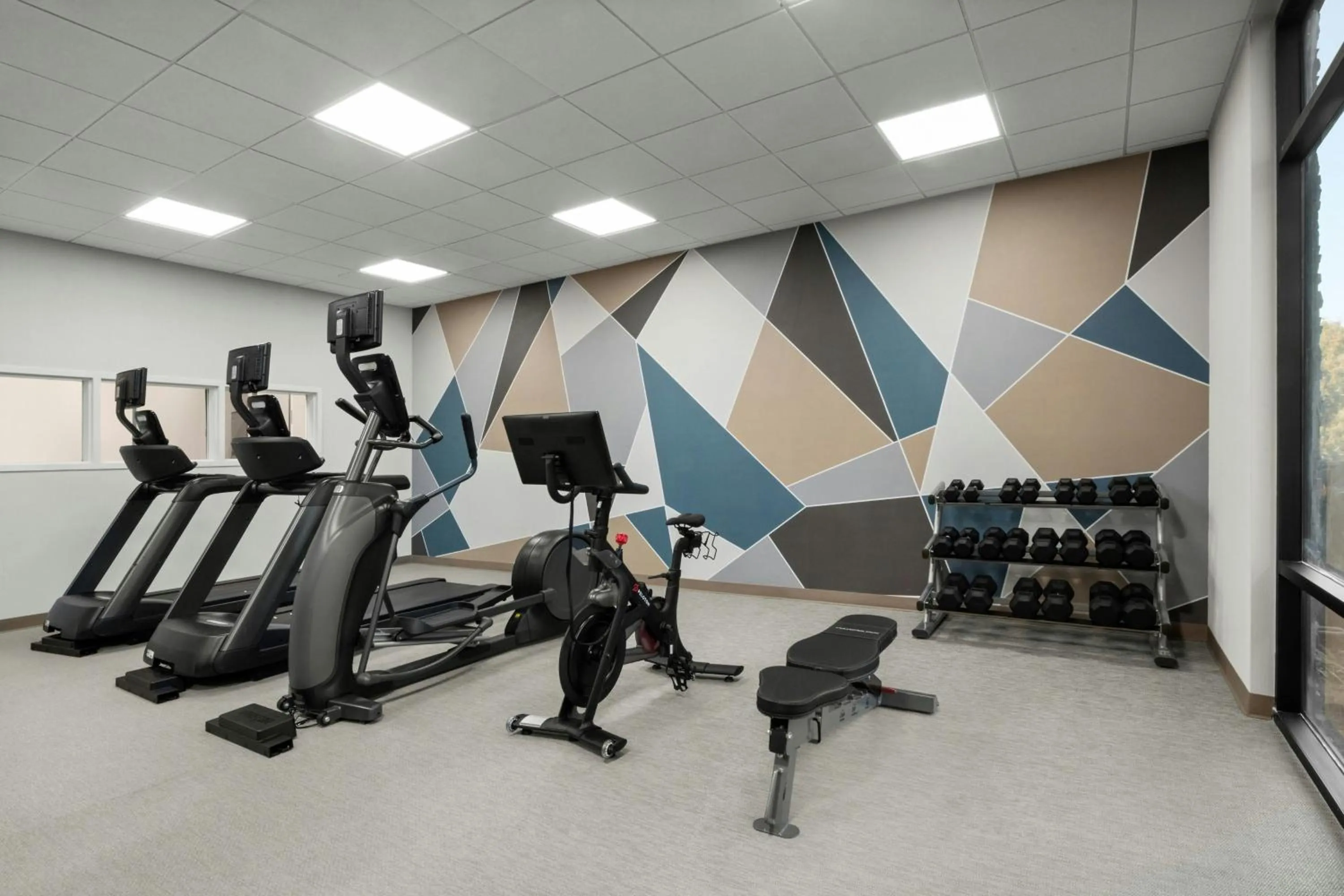 Fitness centre/facilities in SpringHill Suites Irvine John Wayne Airport / Orange County