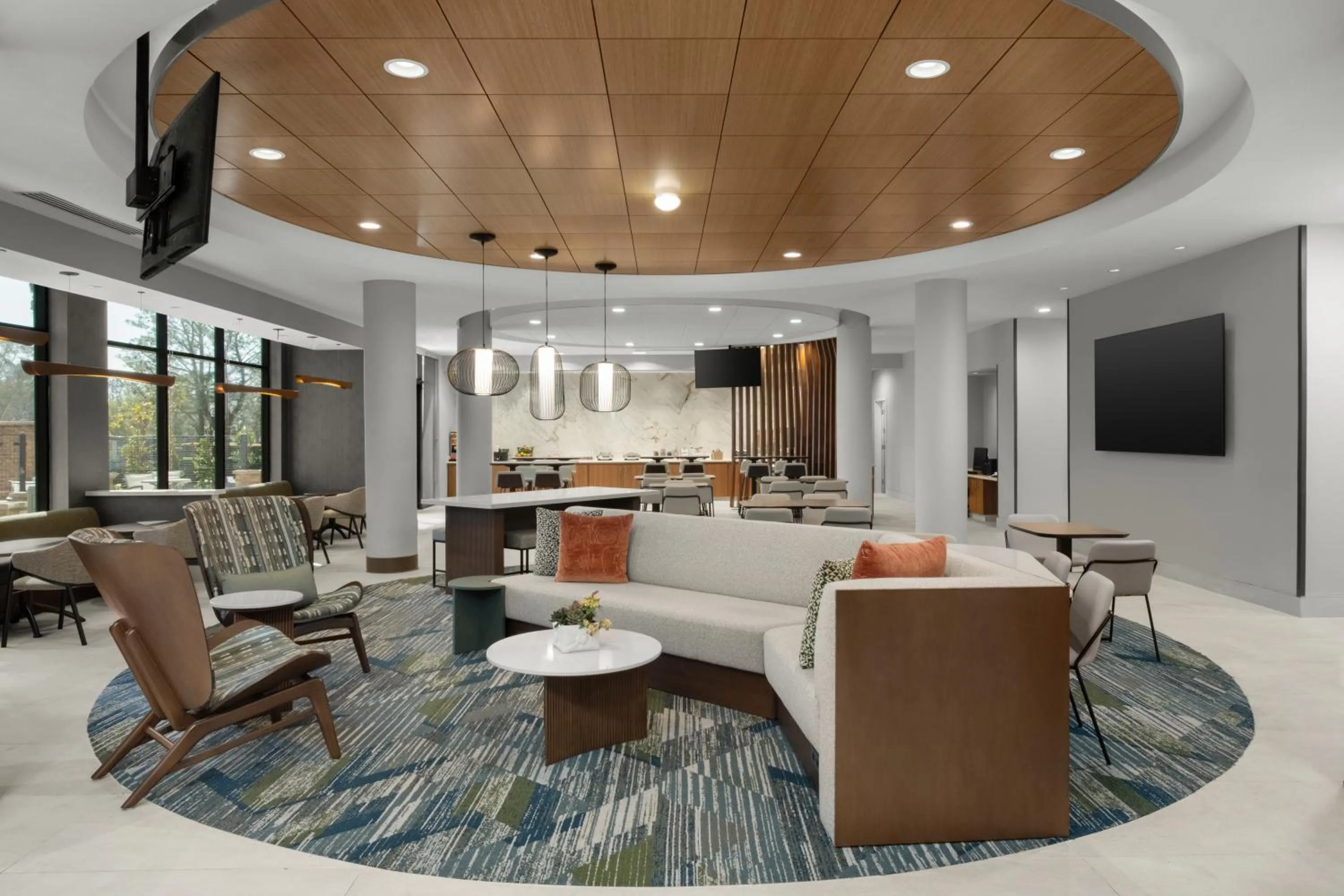Lobby or reception in SpringHill Suites Irvine John Wayne Airport / Orange County