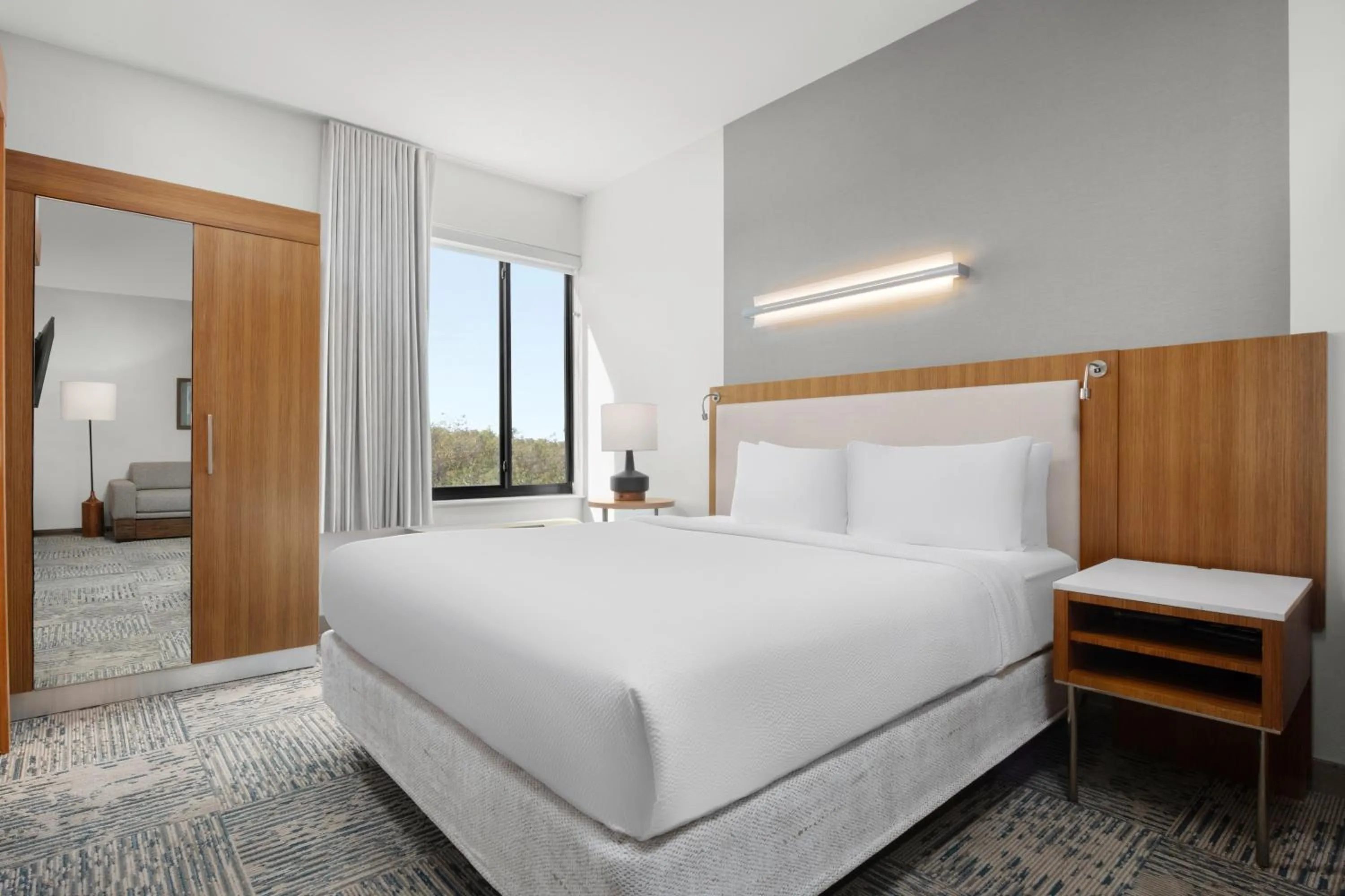 Bedroom, Bed in SpringHill Suites Irvine John Wayne Airport / Orange County