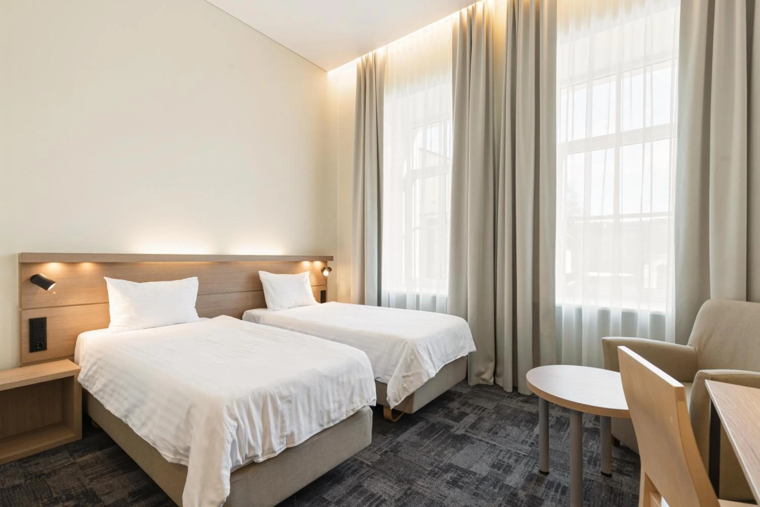 Bedroom, Bed in City Hotels Algirdas