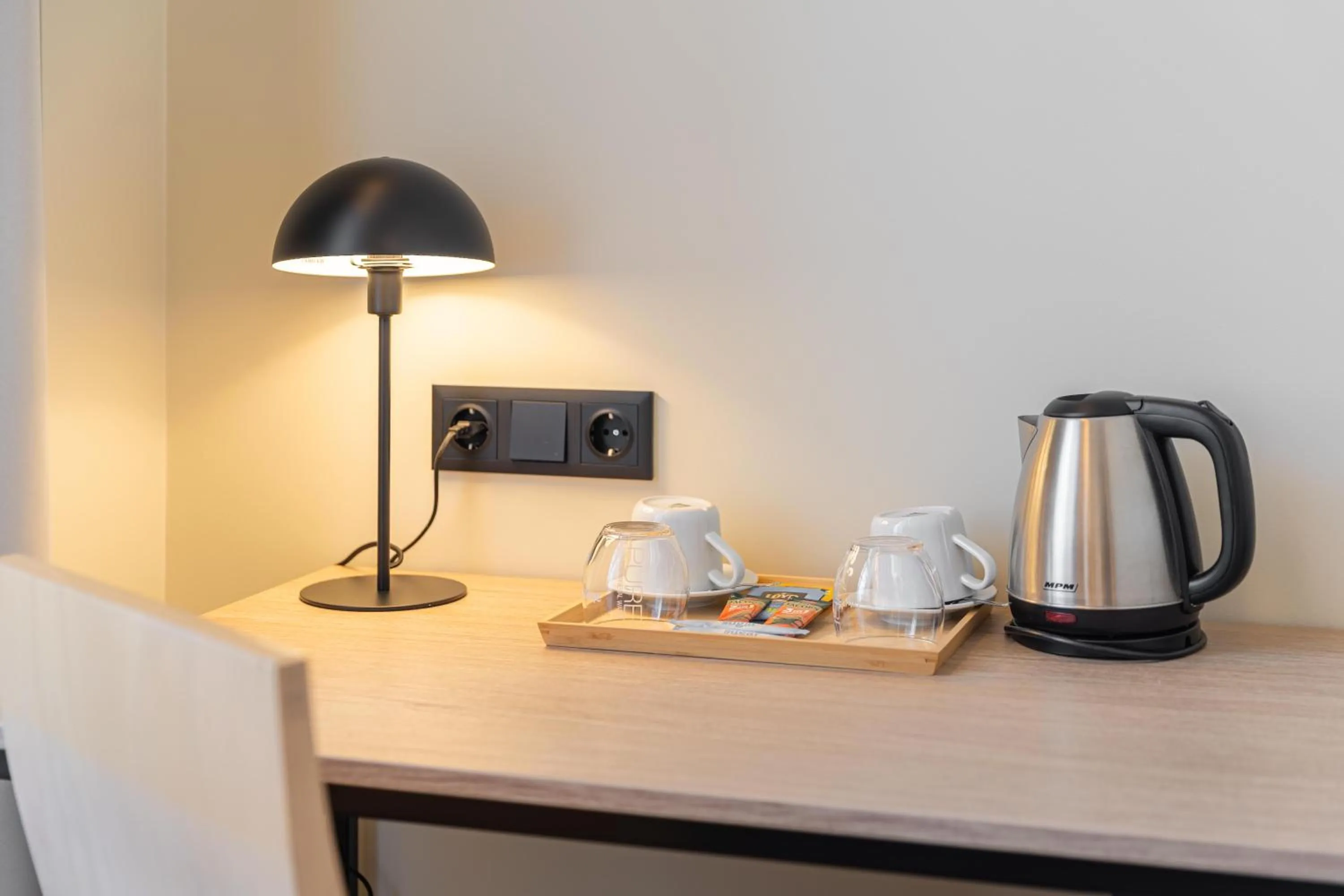 Coffee/tea facilities in City Hotels Algirdas