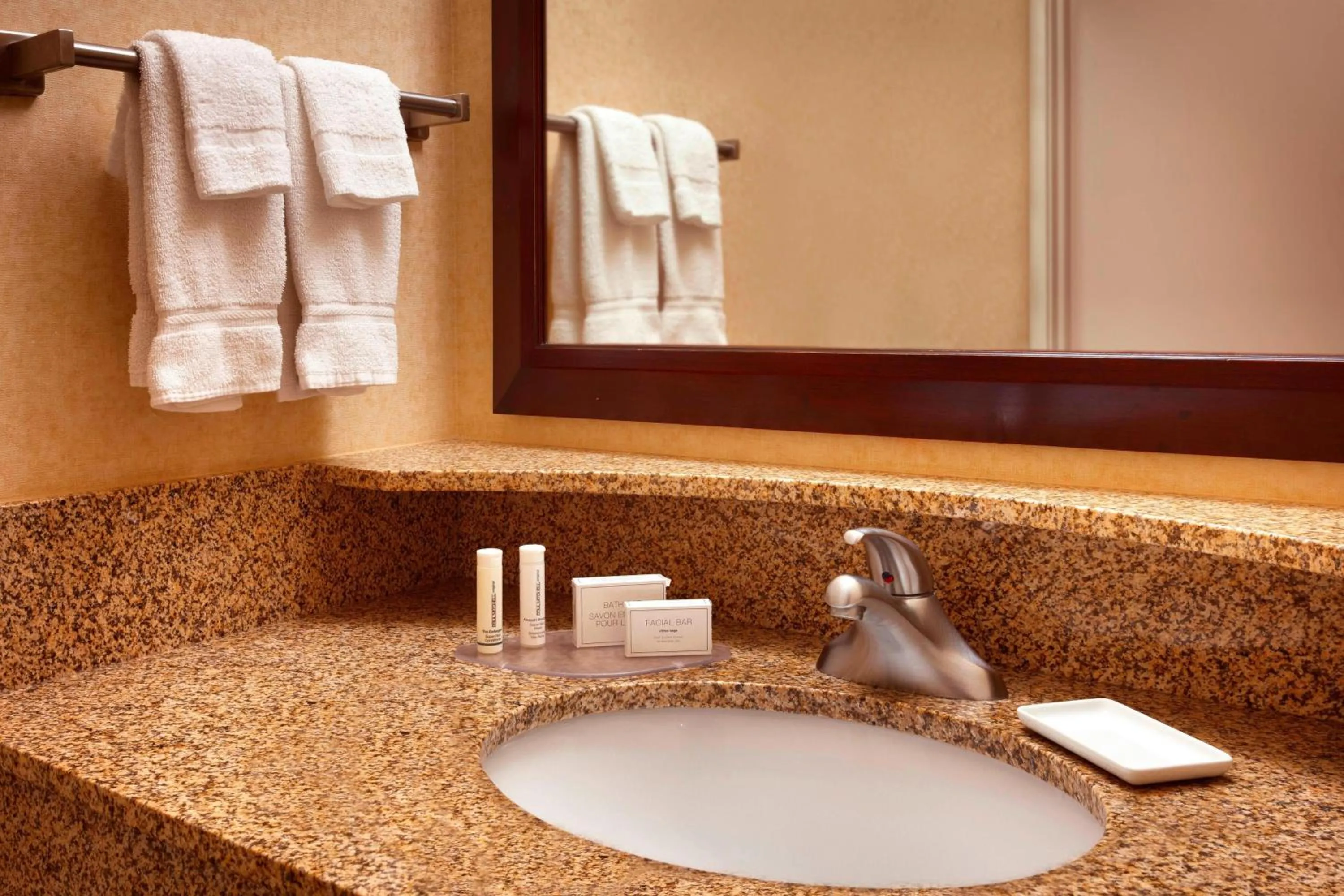 Bathroom in SpringHill Suites by Marriott Salt Lake City Downtown