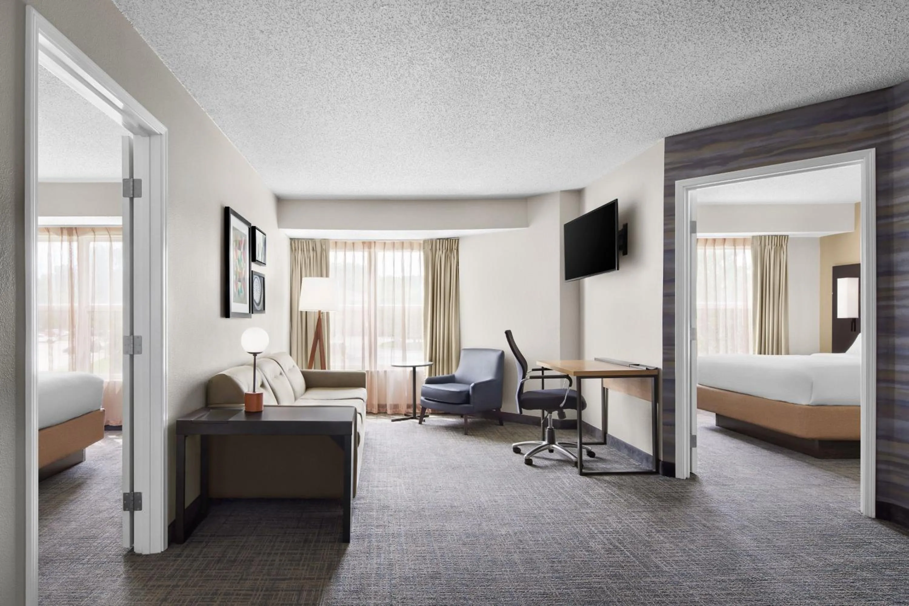 Bedroom, Bed in Residence Inn Indianapolis Northwest