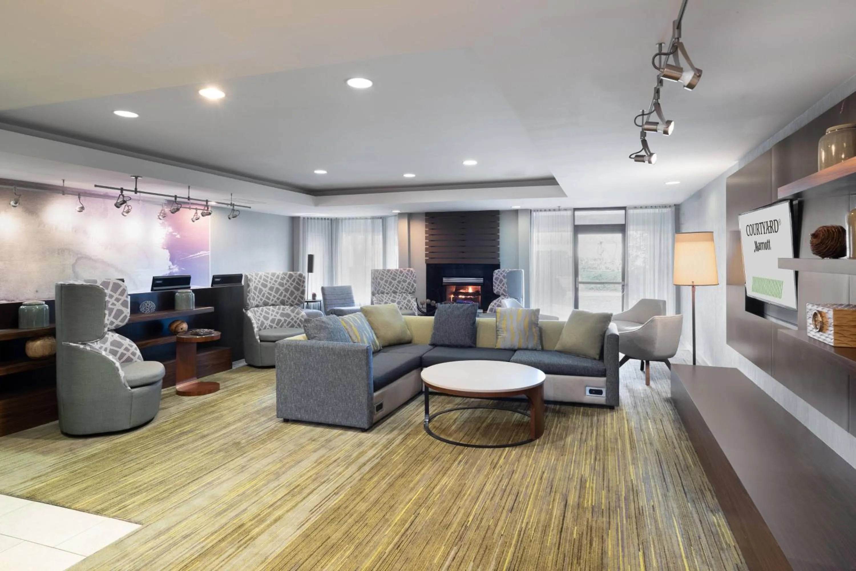 Lobby or reception in Courtyard by Marriott Princeton