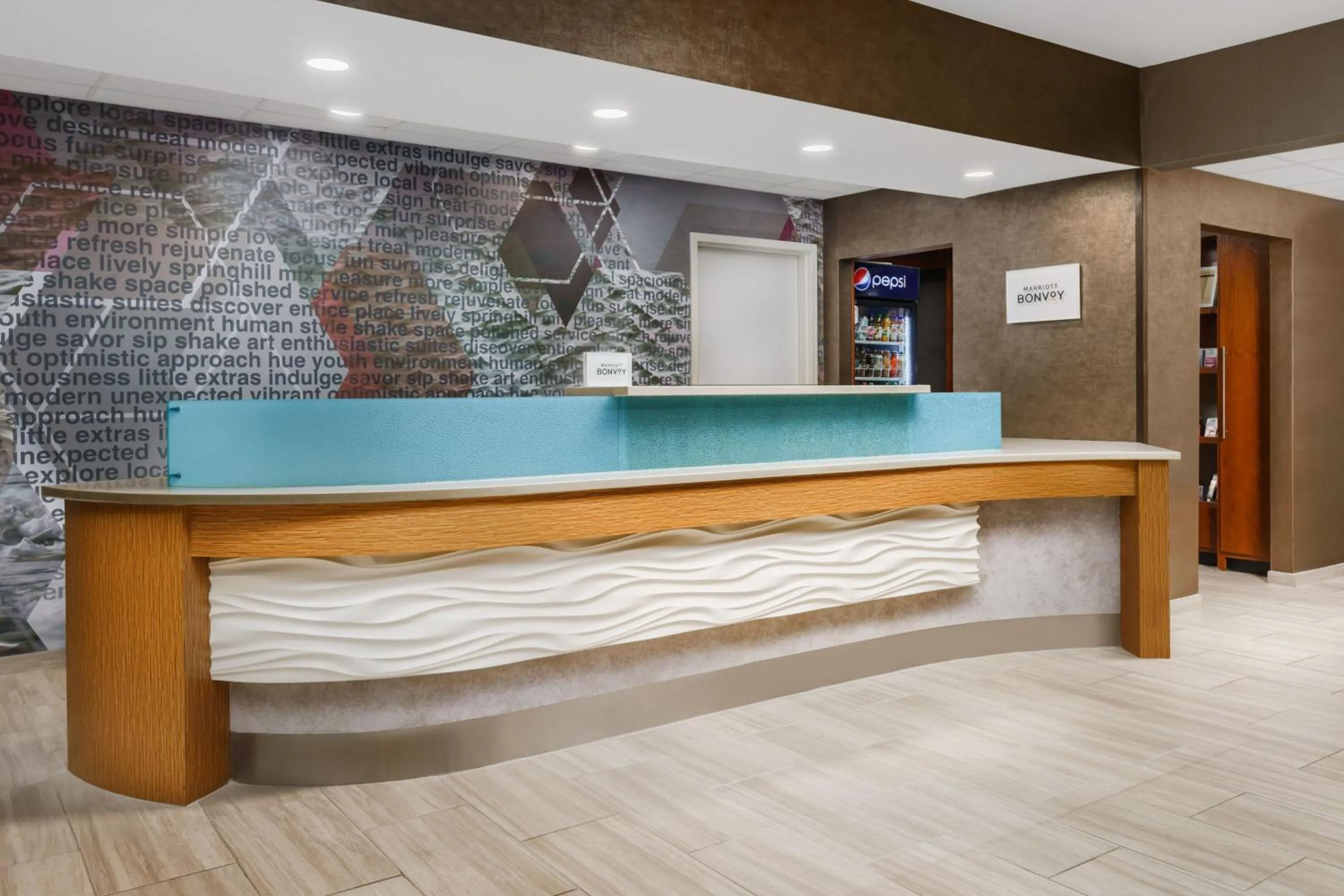 Lobby or reception in SpringHill Suites Providence West Warwick