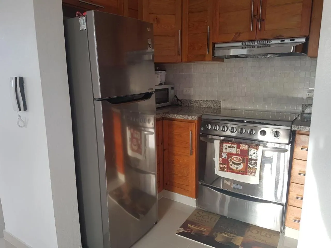 Kitchen or kitchenette in KSL Residence